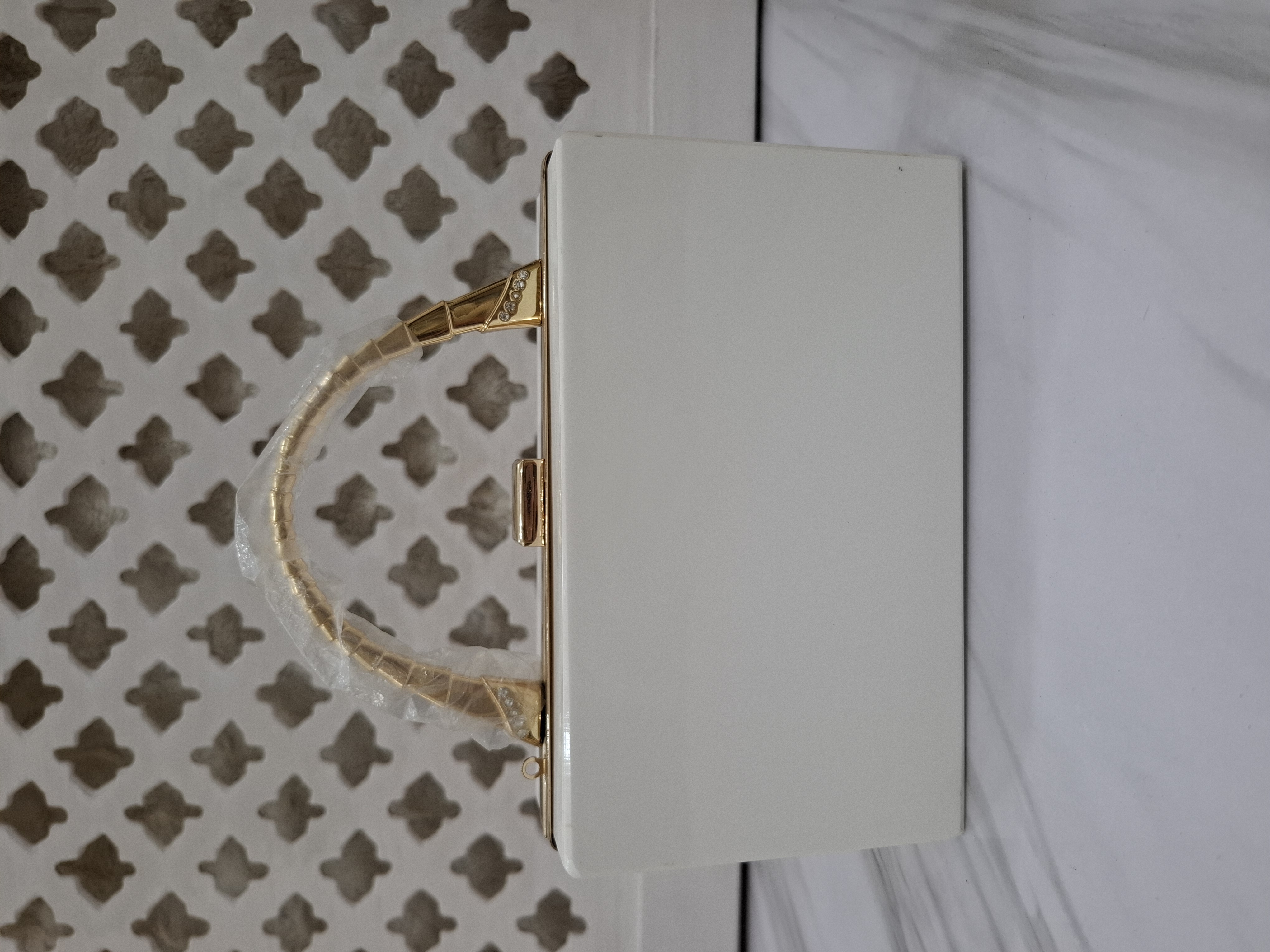 Personalized acrylic Clutch