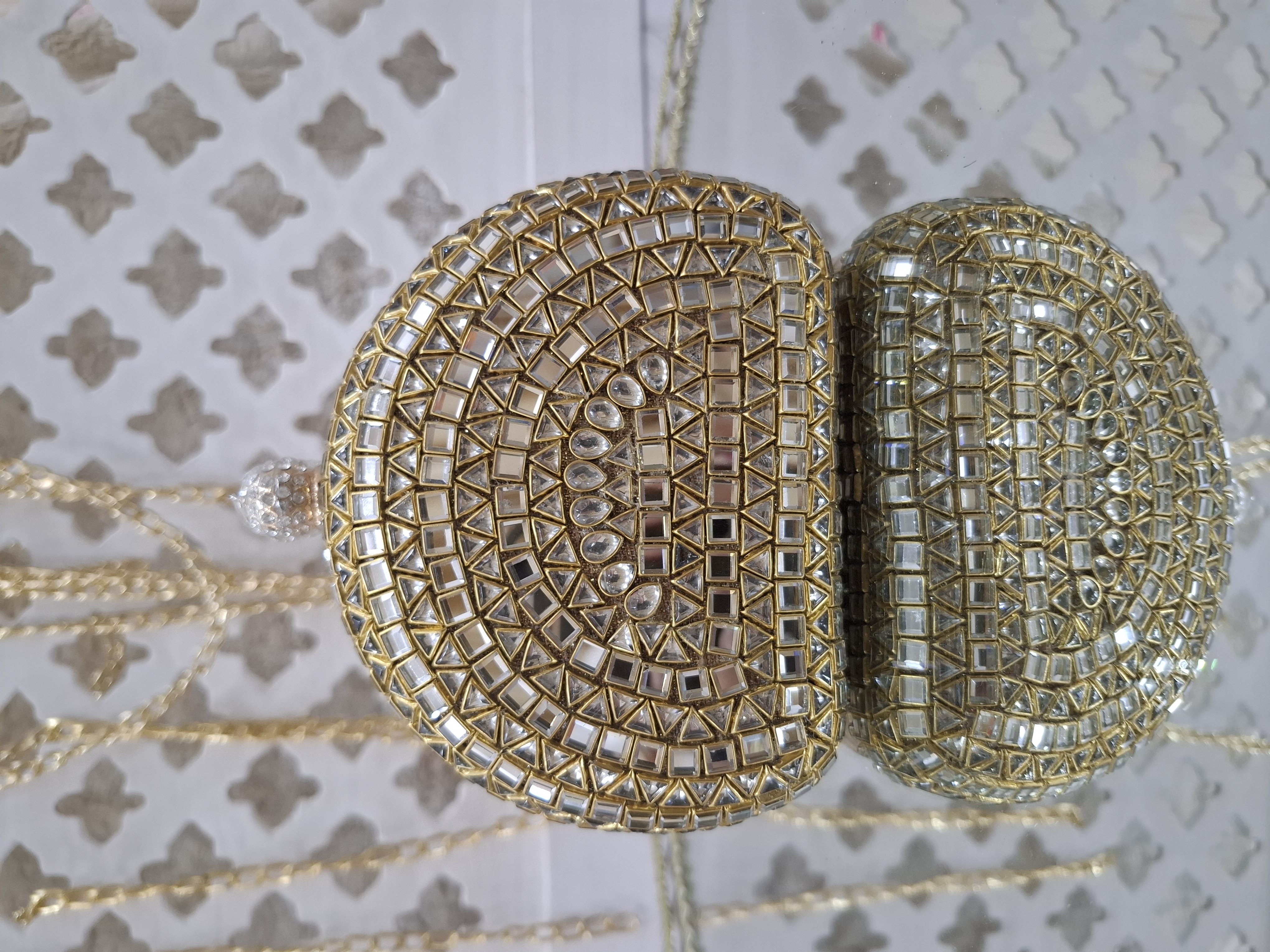 Kundan party Clutch 
