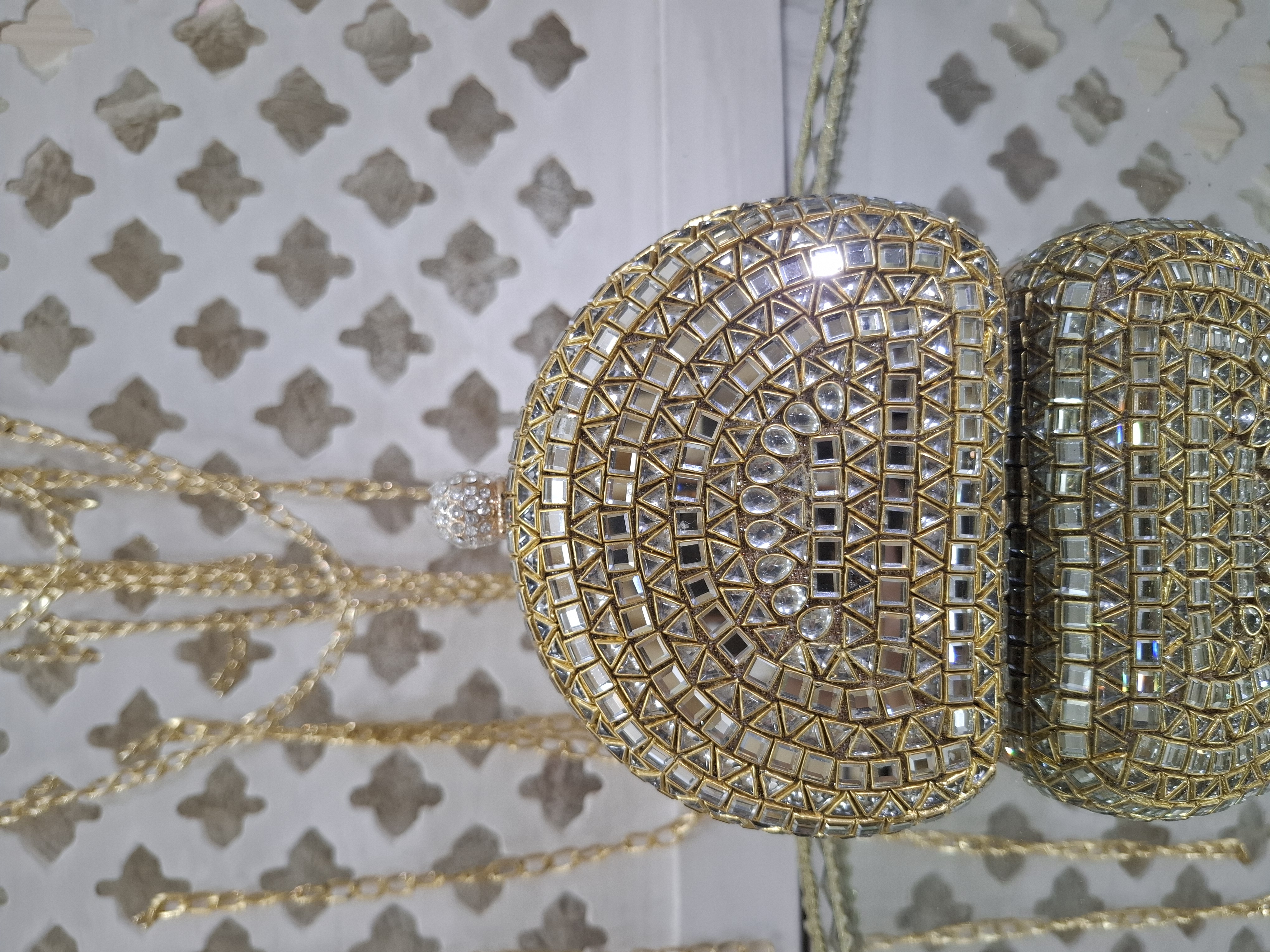 Kundan party Clutch 