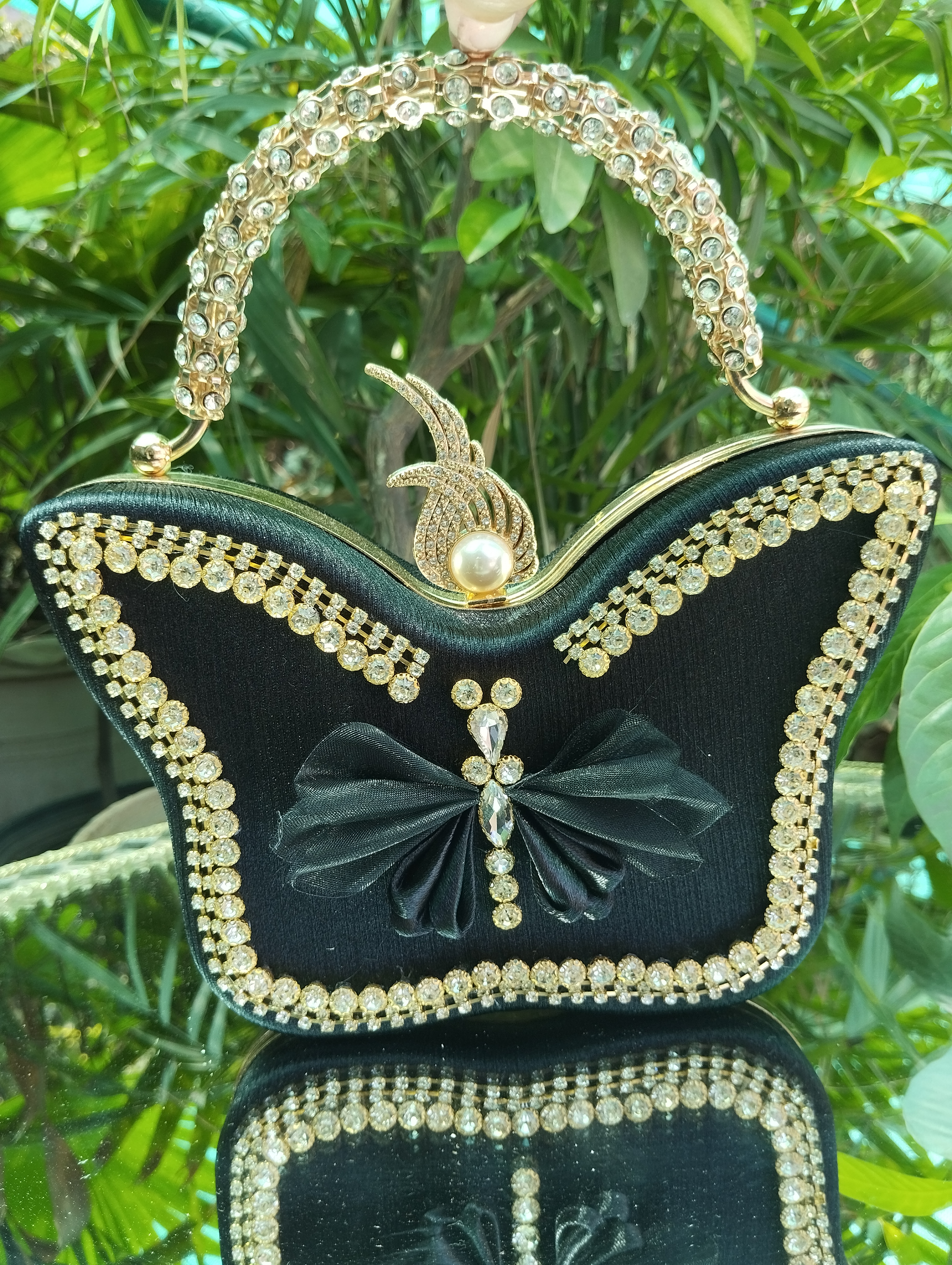 Luxe Butterfly Clutch