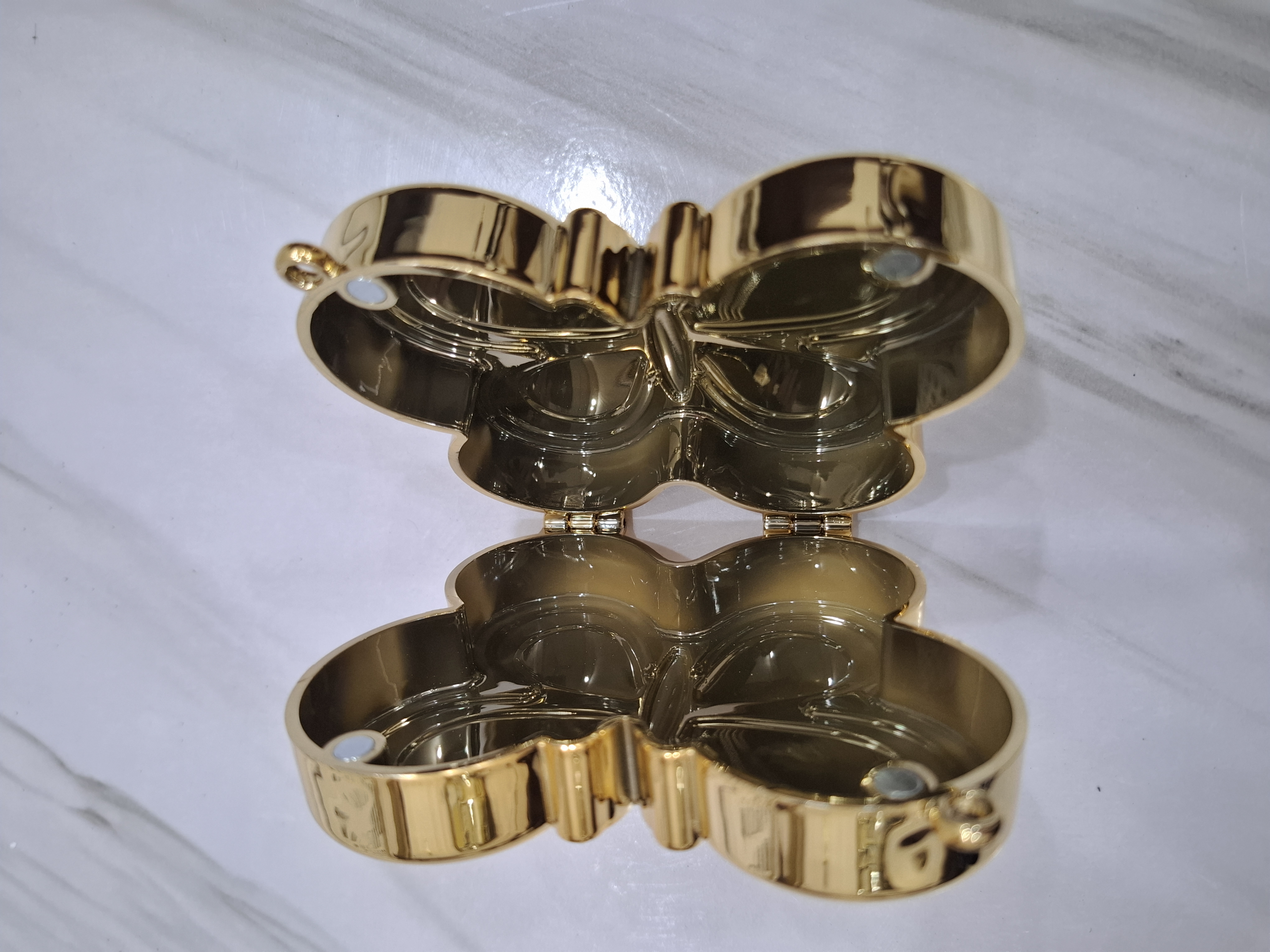 Mini Acrylic Butterfly Clutch