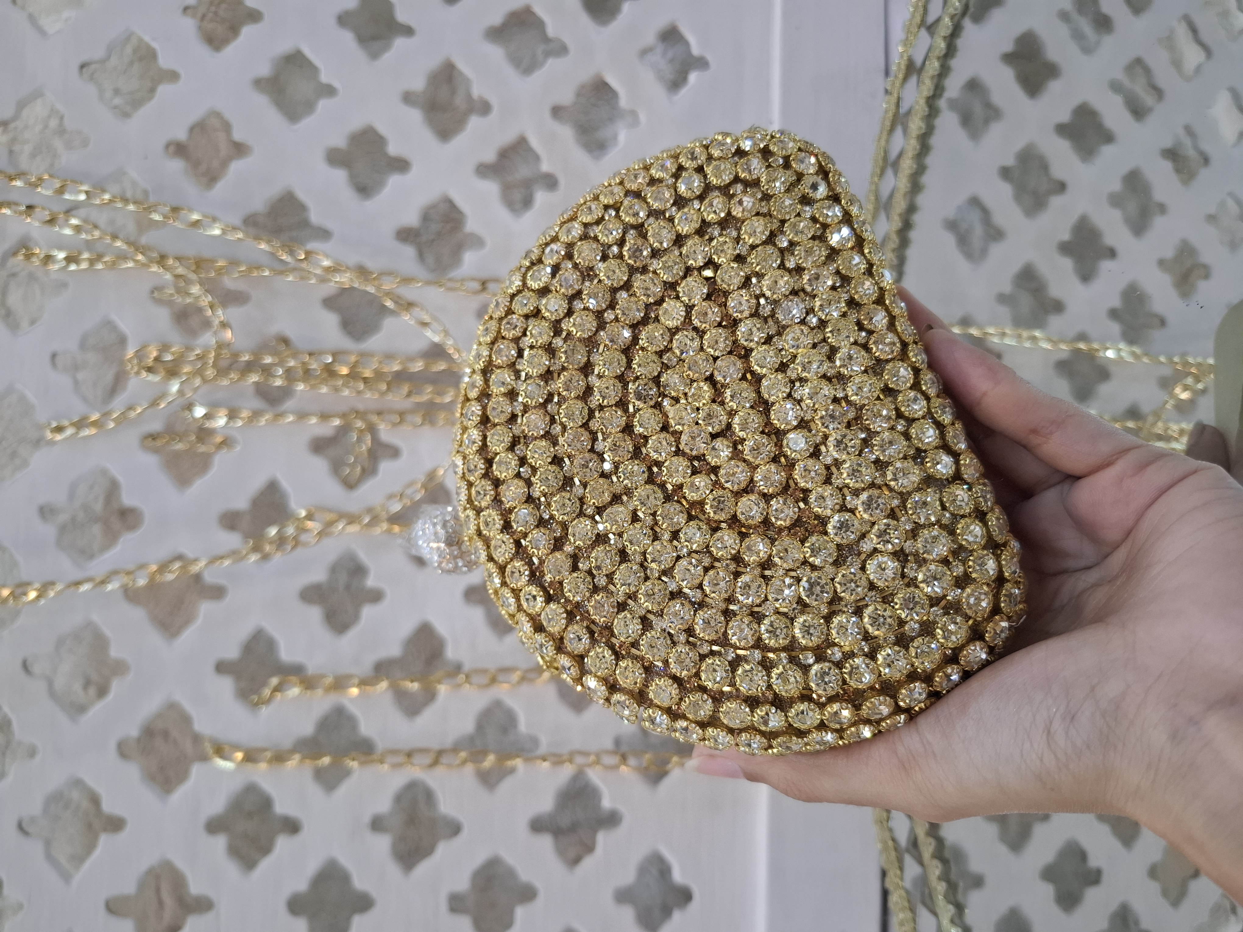 Dazzling Gold Clutch 