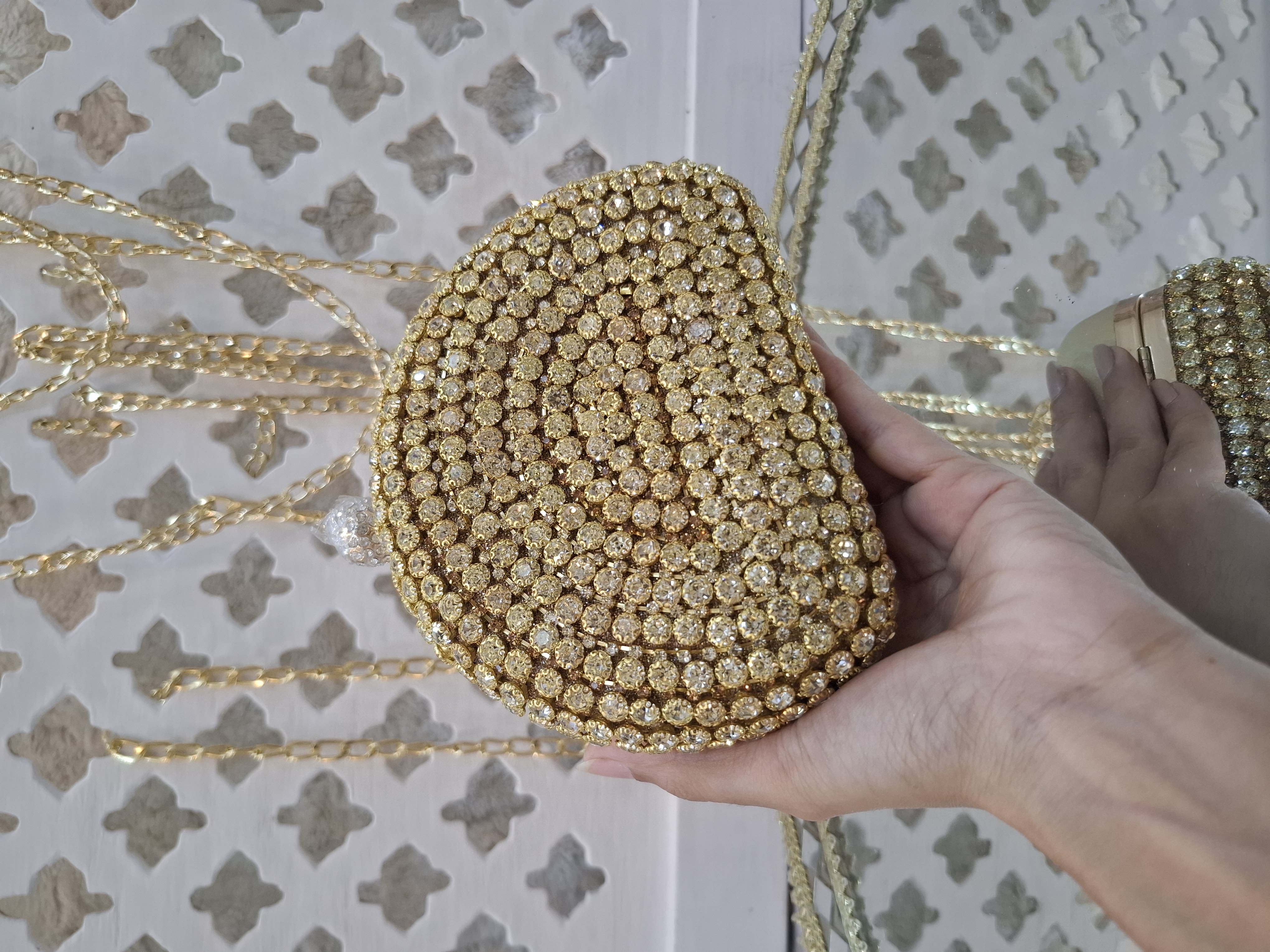Dazzling Gold Clutch 