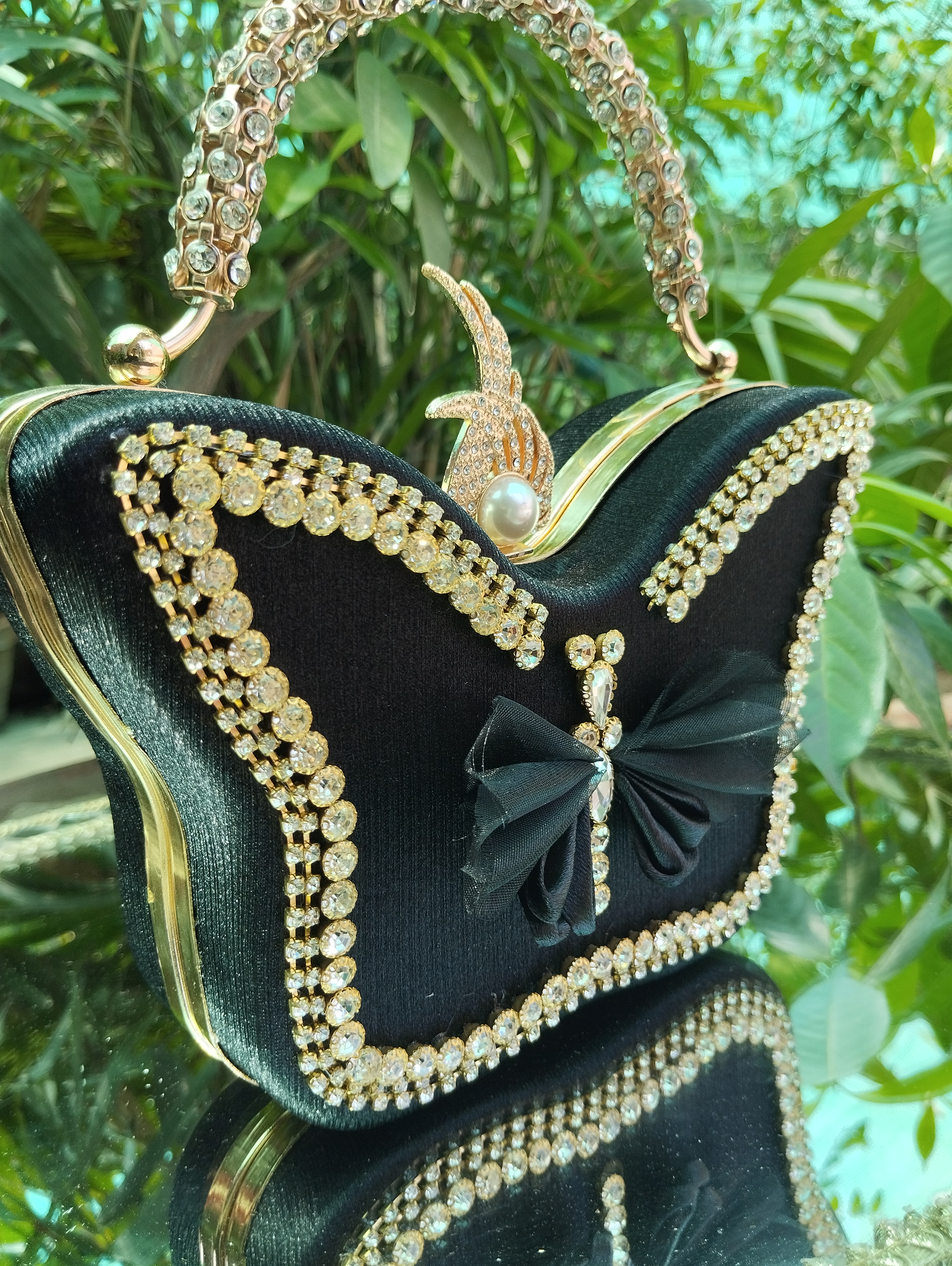 Luxe Butterfly Clutch