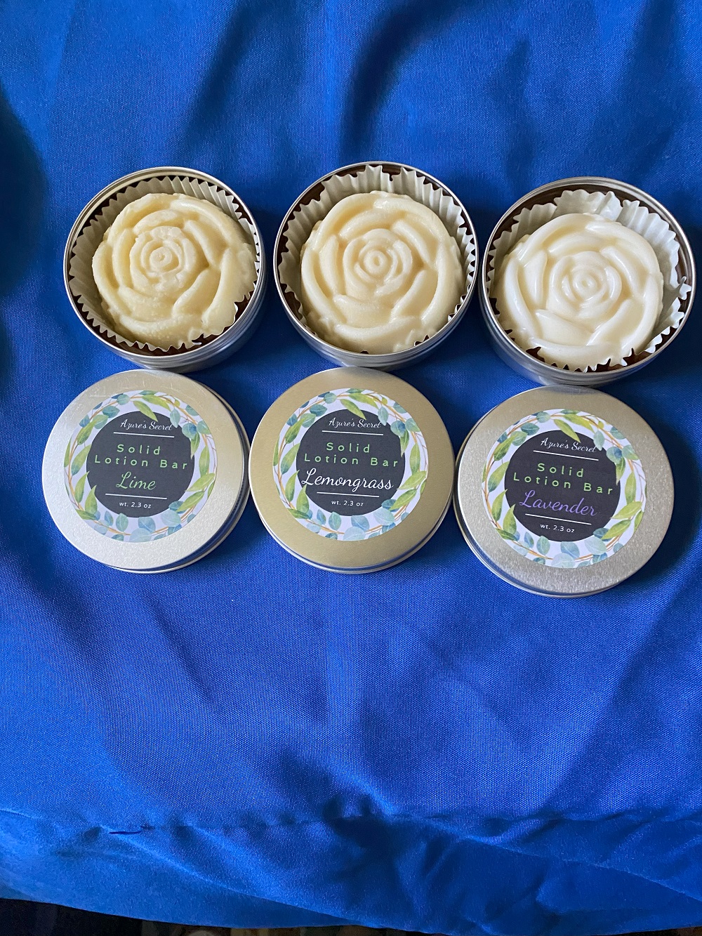Solid Lotion Bars