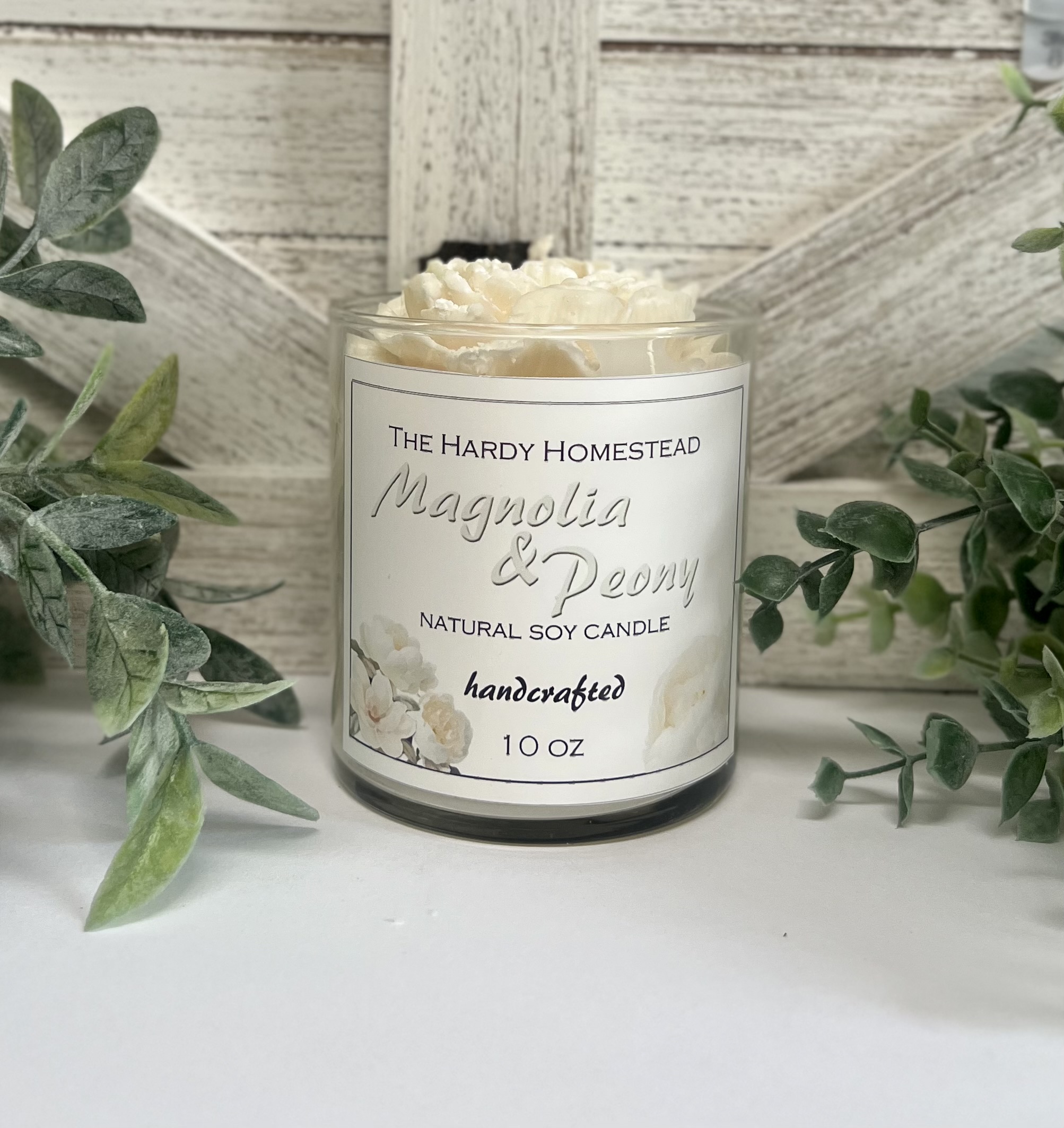 Magnolia & Peony Soy Candle