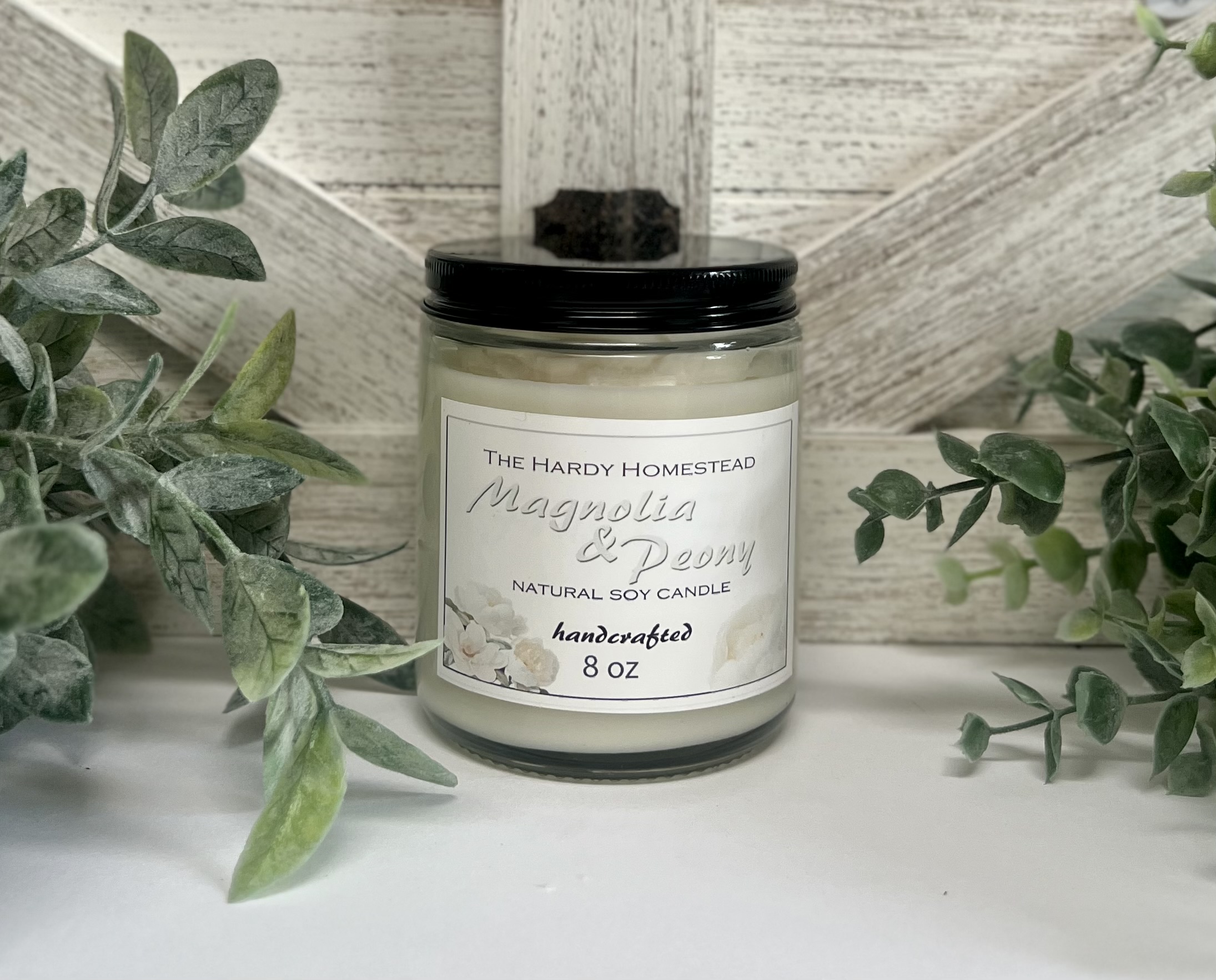 Magnolia & Peony Soy Candle