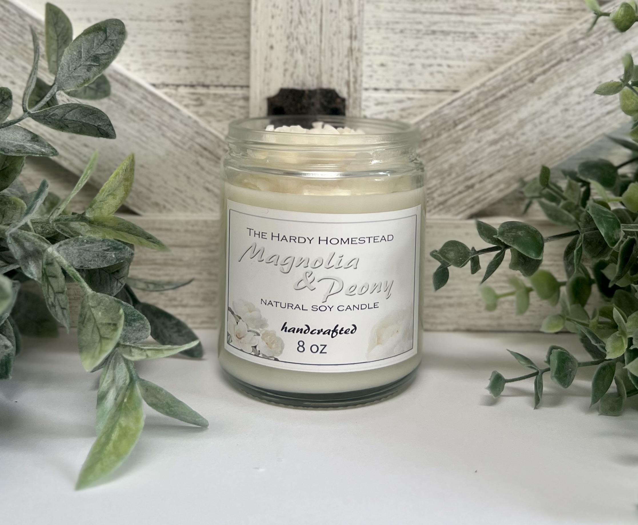 Magnolia & Peony Soy Candle