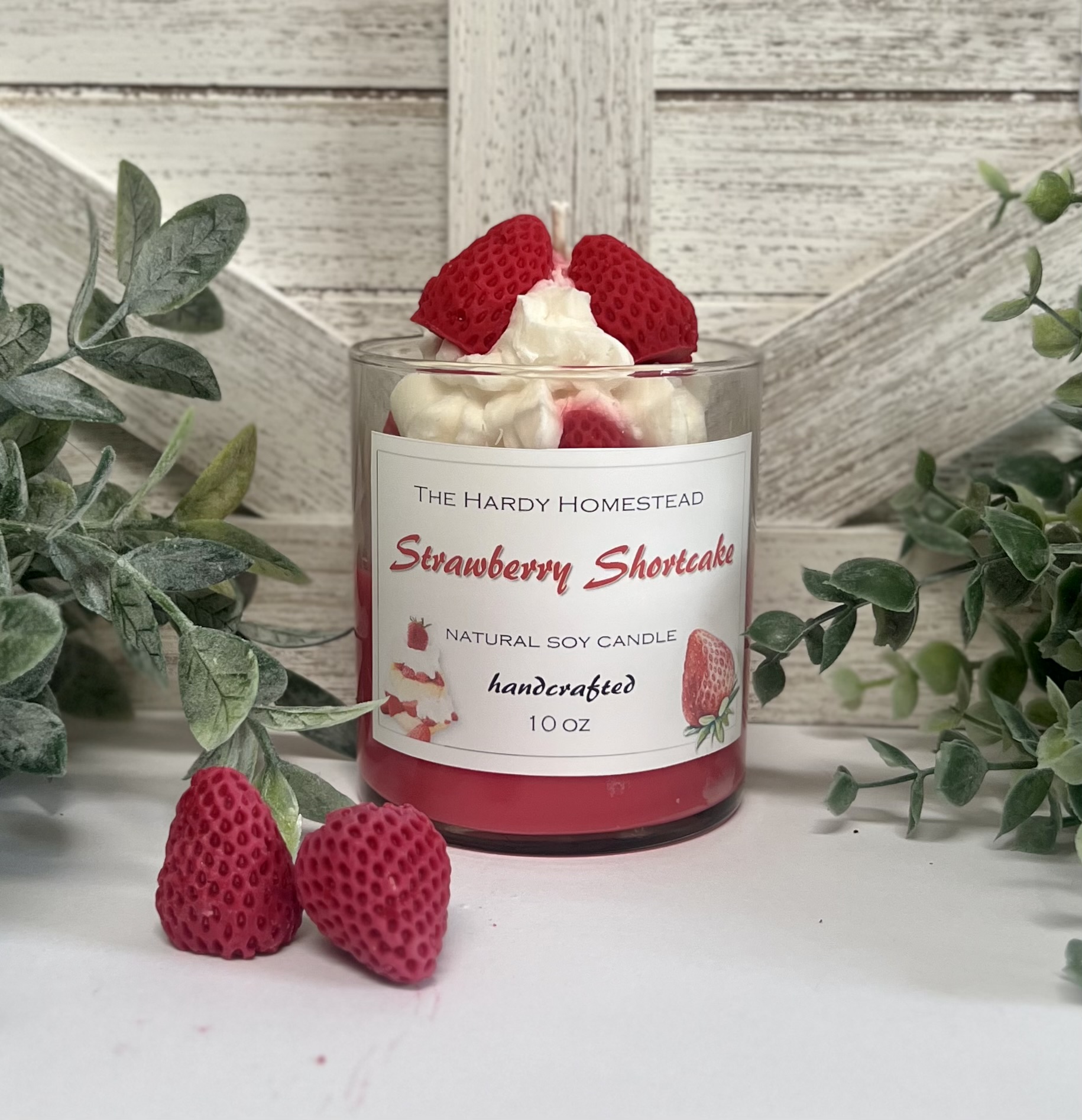 Strawberry Shortcake Soy Candle