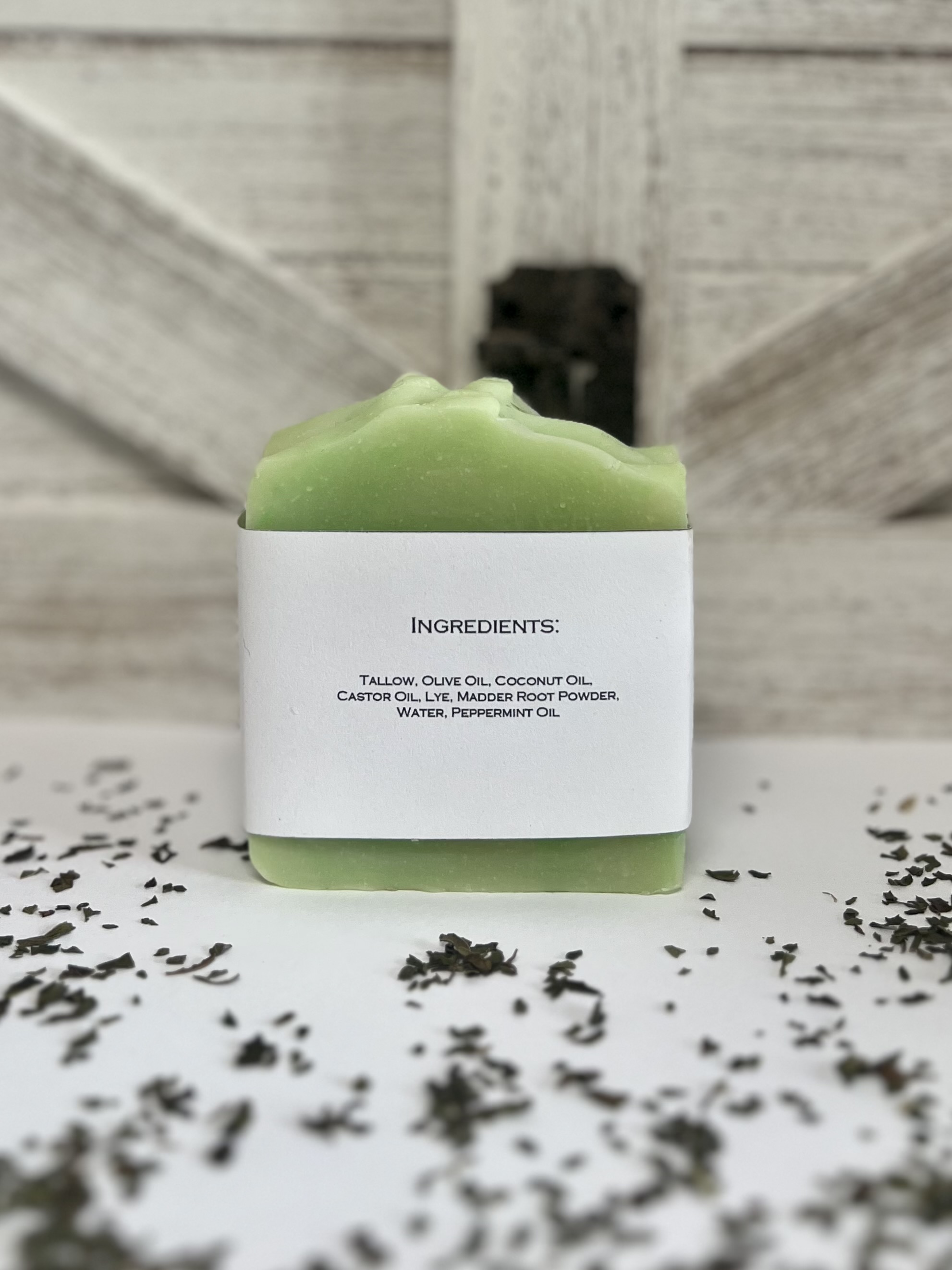 Peppermint Cold Process Soap