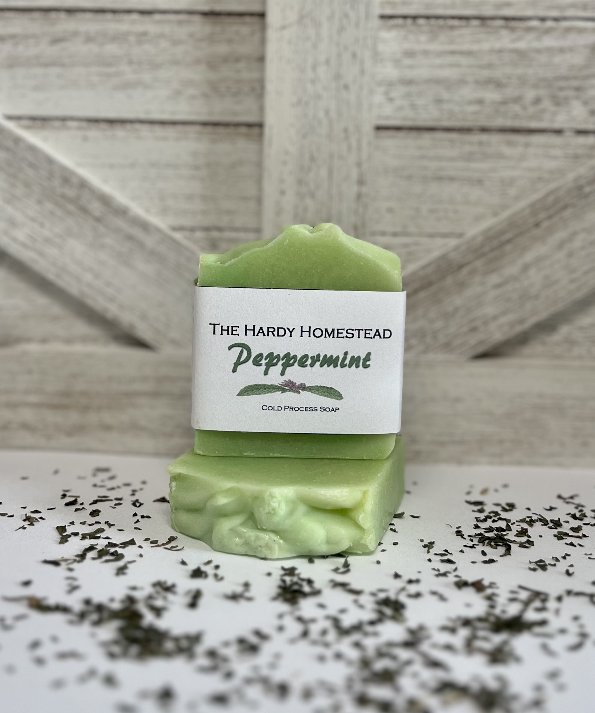 Peppermint Cold Process Soap