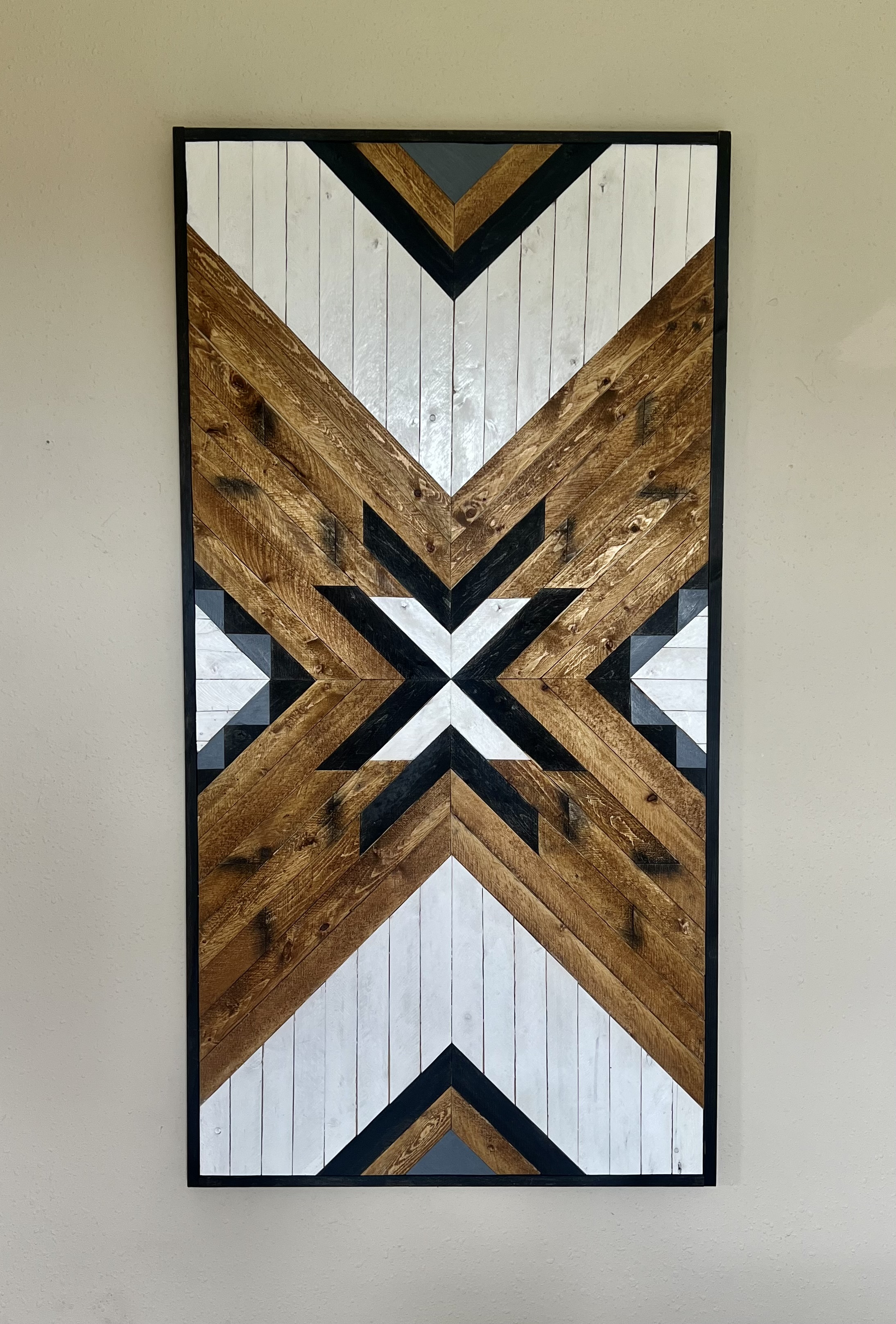 24x48 Mosiac Wood work 