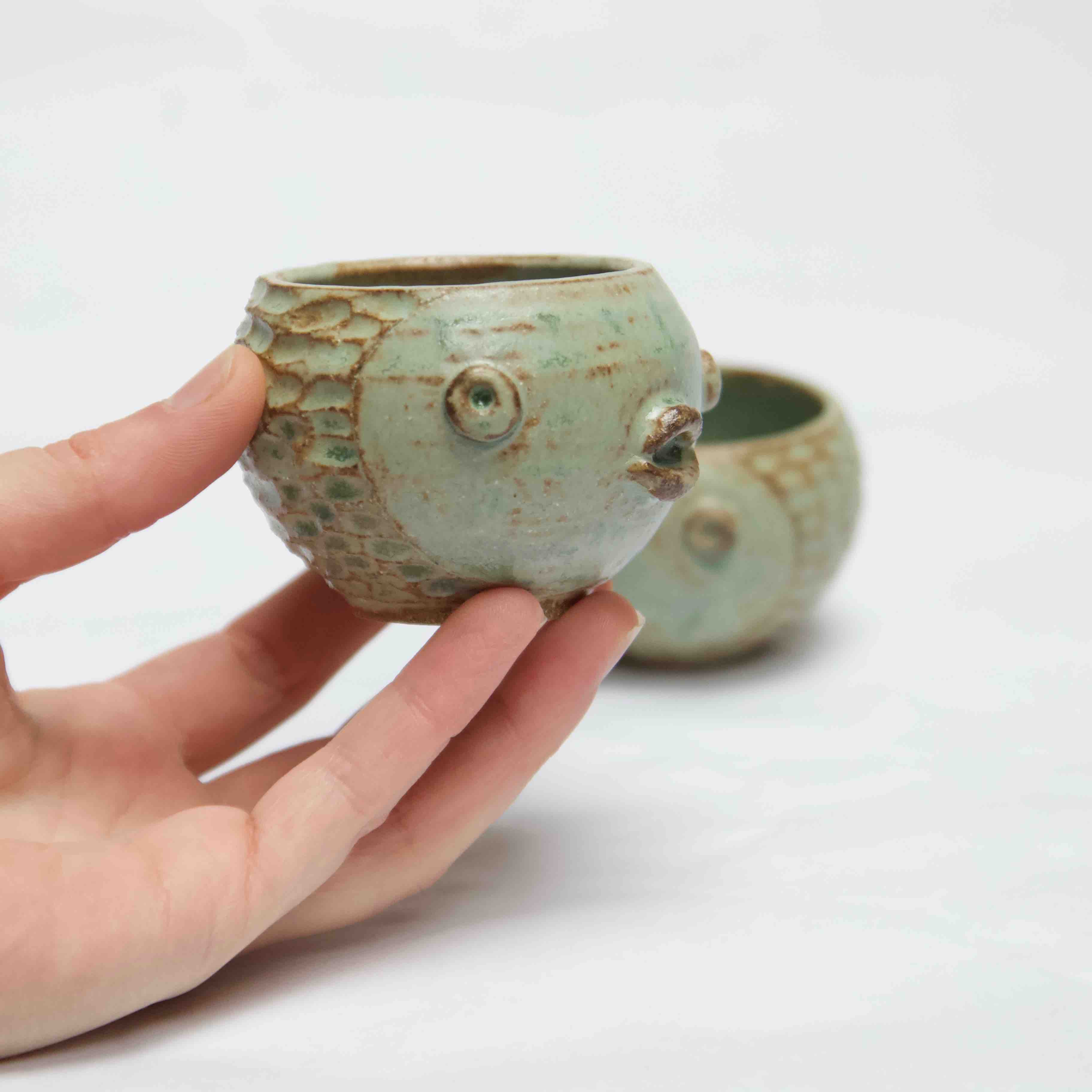 Tasse tête de poisson 