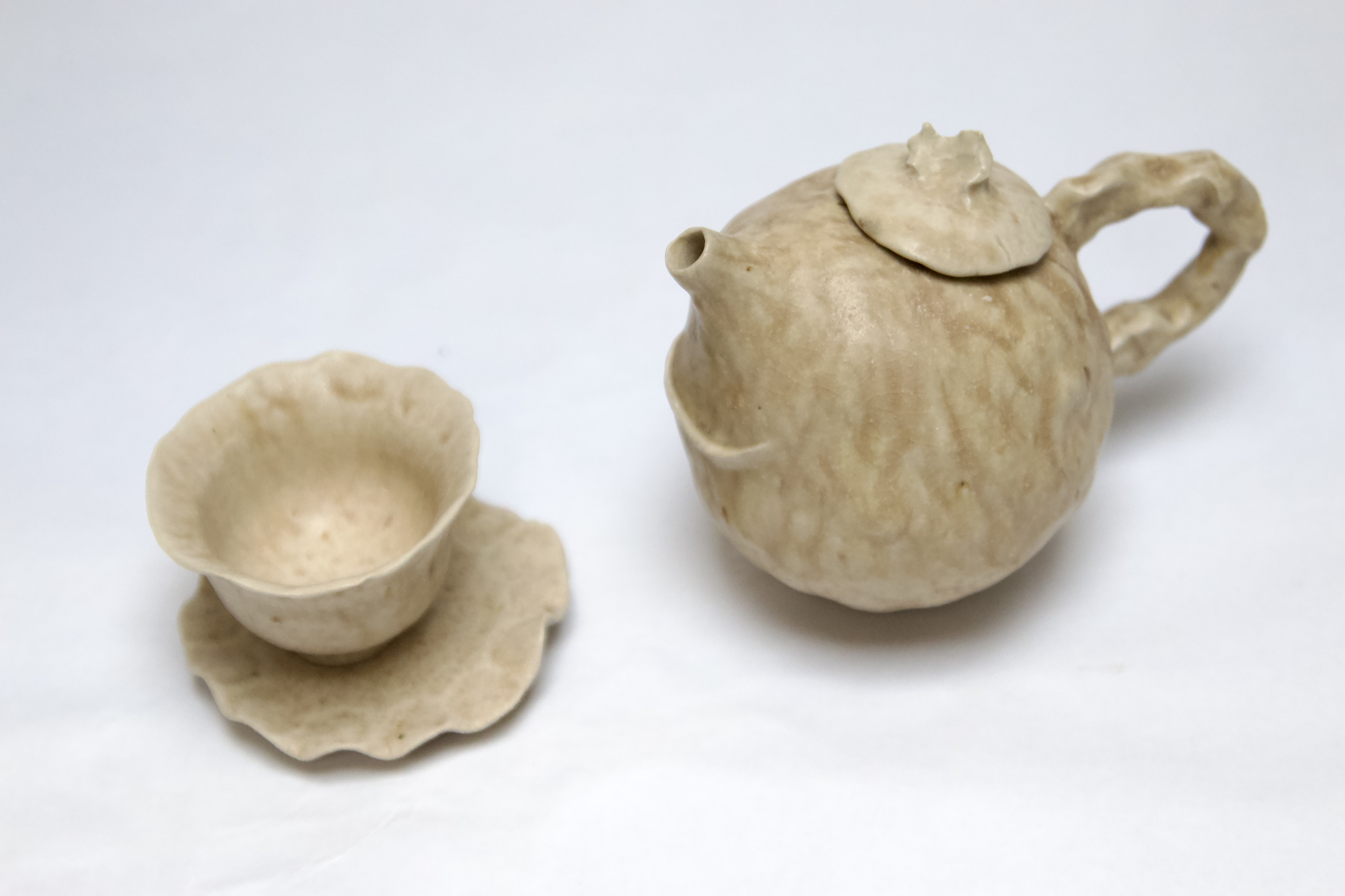 Théières modelées 