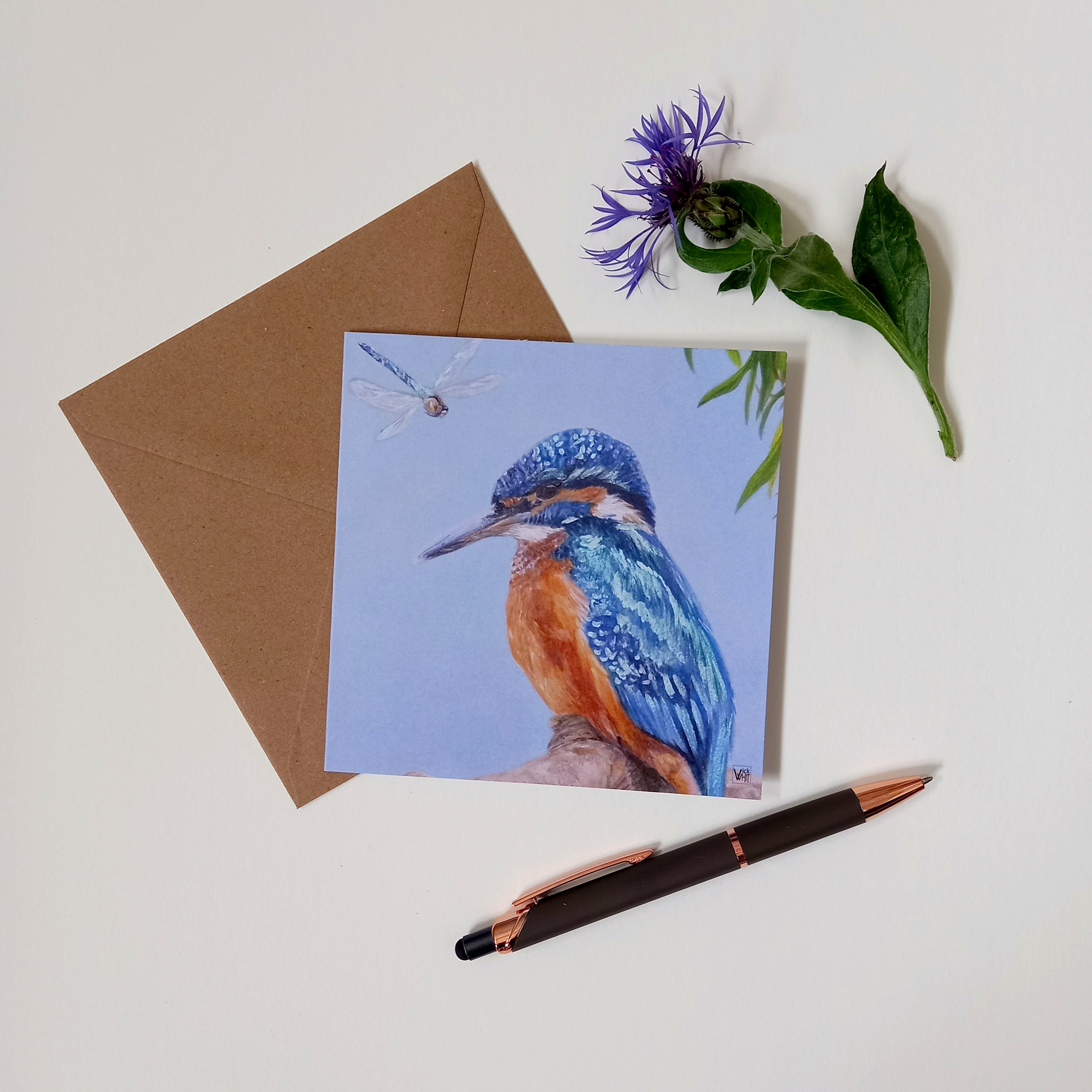 'Afternoon Musings' - Blank Card