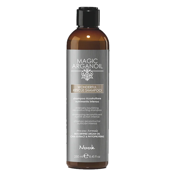 Nook Magic Arganoil WONDERFUL šampūnas pažeistiems plaukams