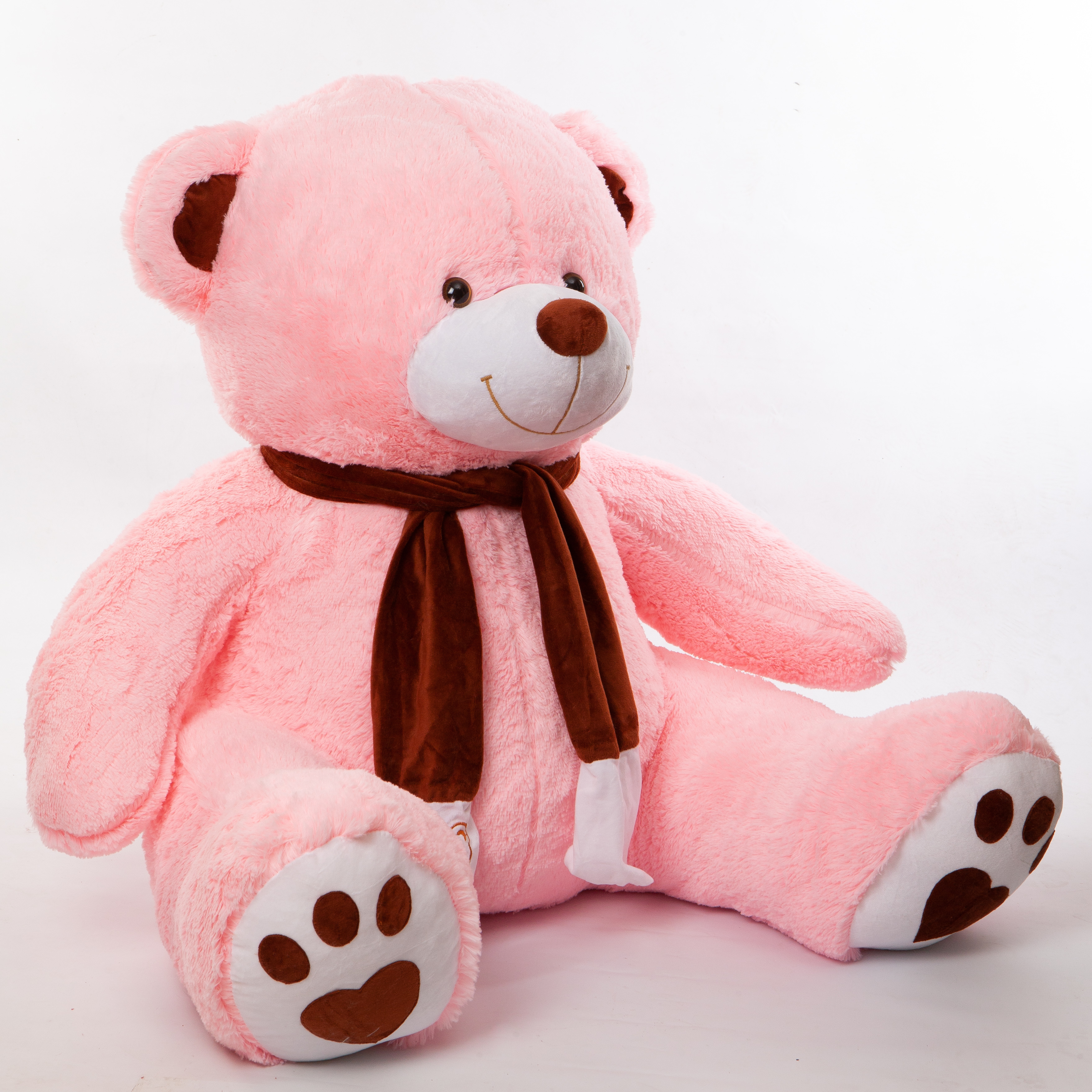 Meškinas Martynas (Martin) su ruda spalva (pėdutes, ausytės, šalikas)