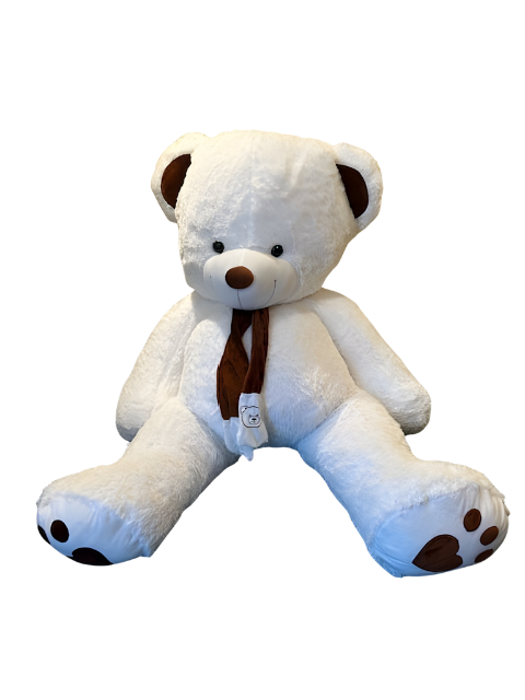 Meškinas Martynas (Martin) su ruda spalva (pėdutes, ausytės, šalikas)