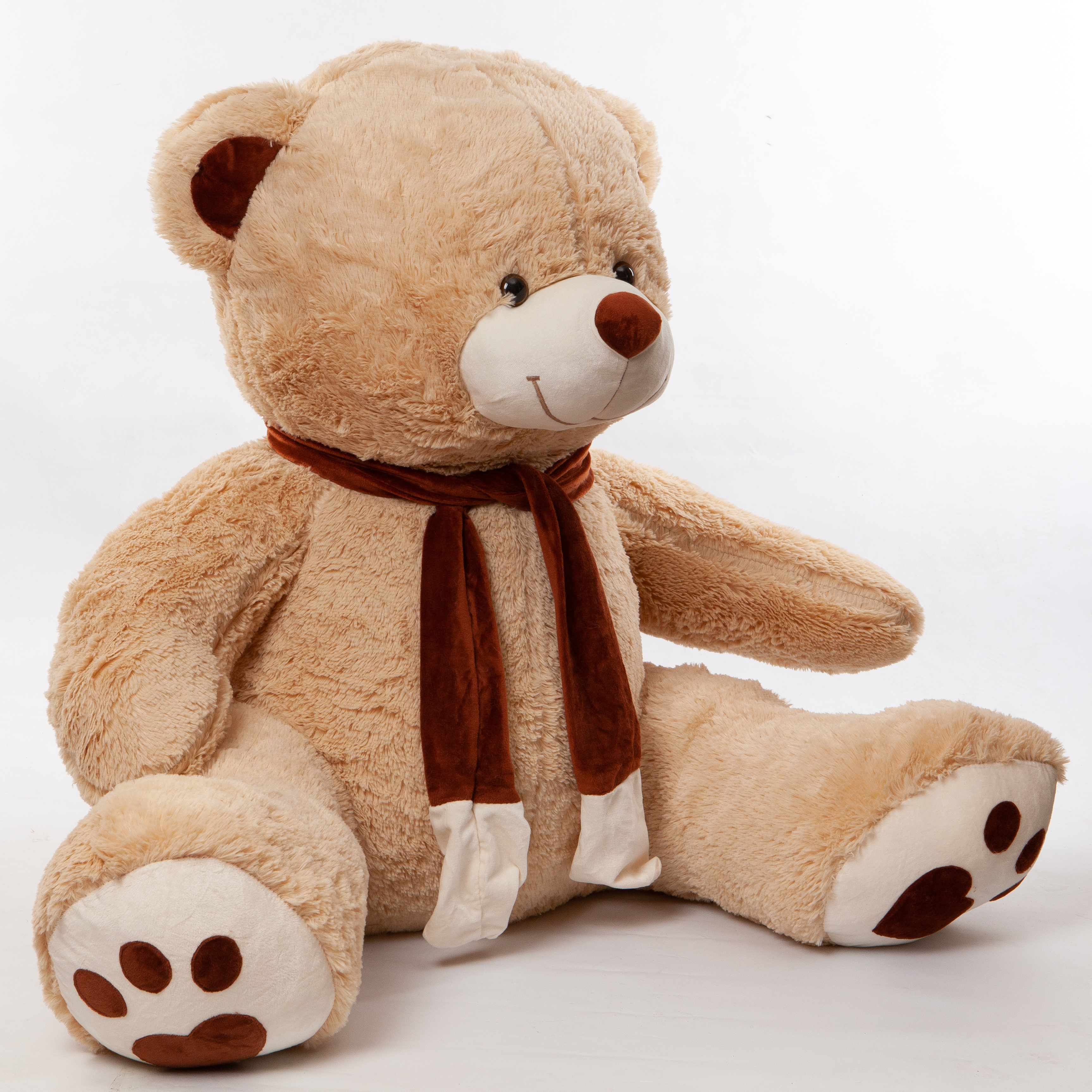 Meškinas Martynas (Martin) su ruda spalva (pėdutes, ausytės, šalikas)