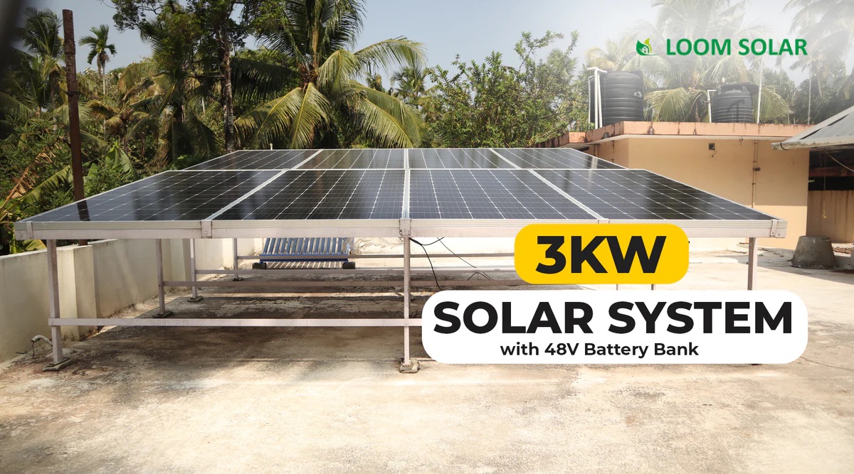 3Kw Solar System