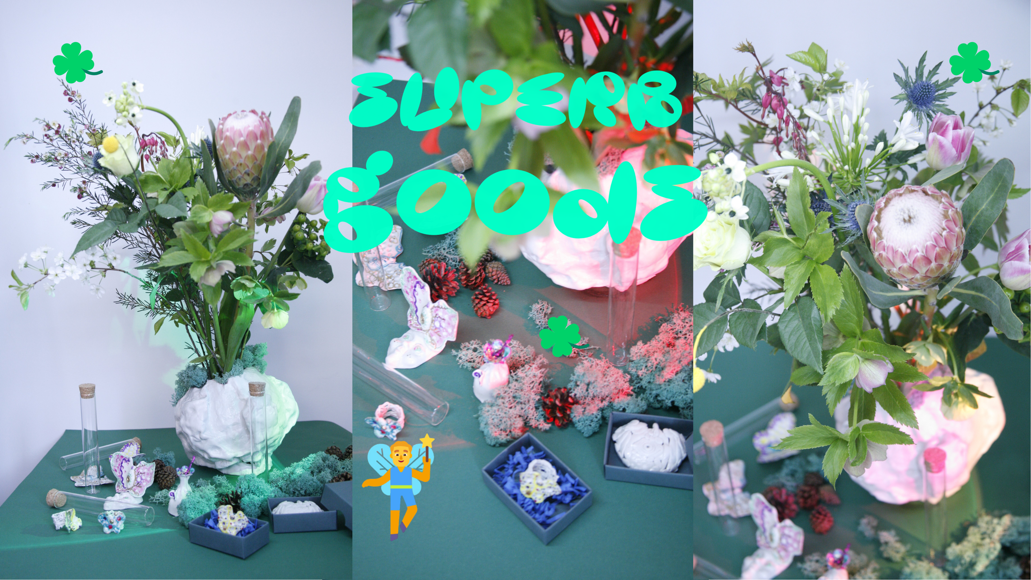 Grand Vase – Mountain Spirits🗻🗻🧝‍♂️🧚‍♂️(vase)
