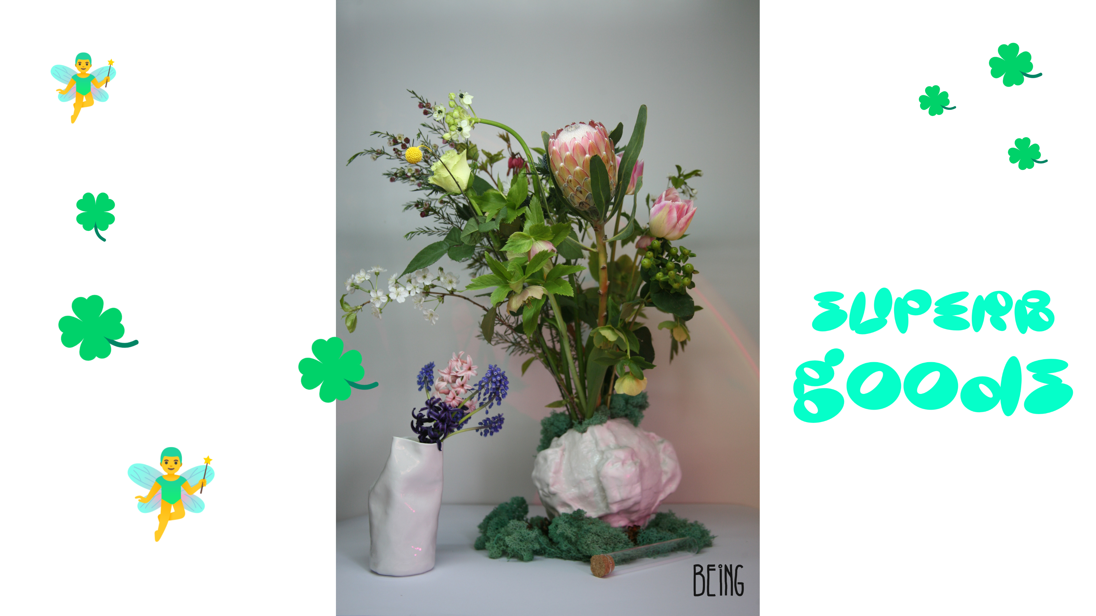 Grand Vase – Mountain Spirits🗻🗻🧝‍♂️🧚‍♂️(vase)