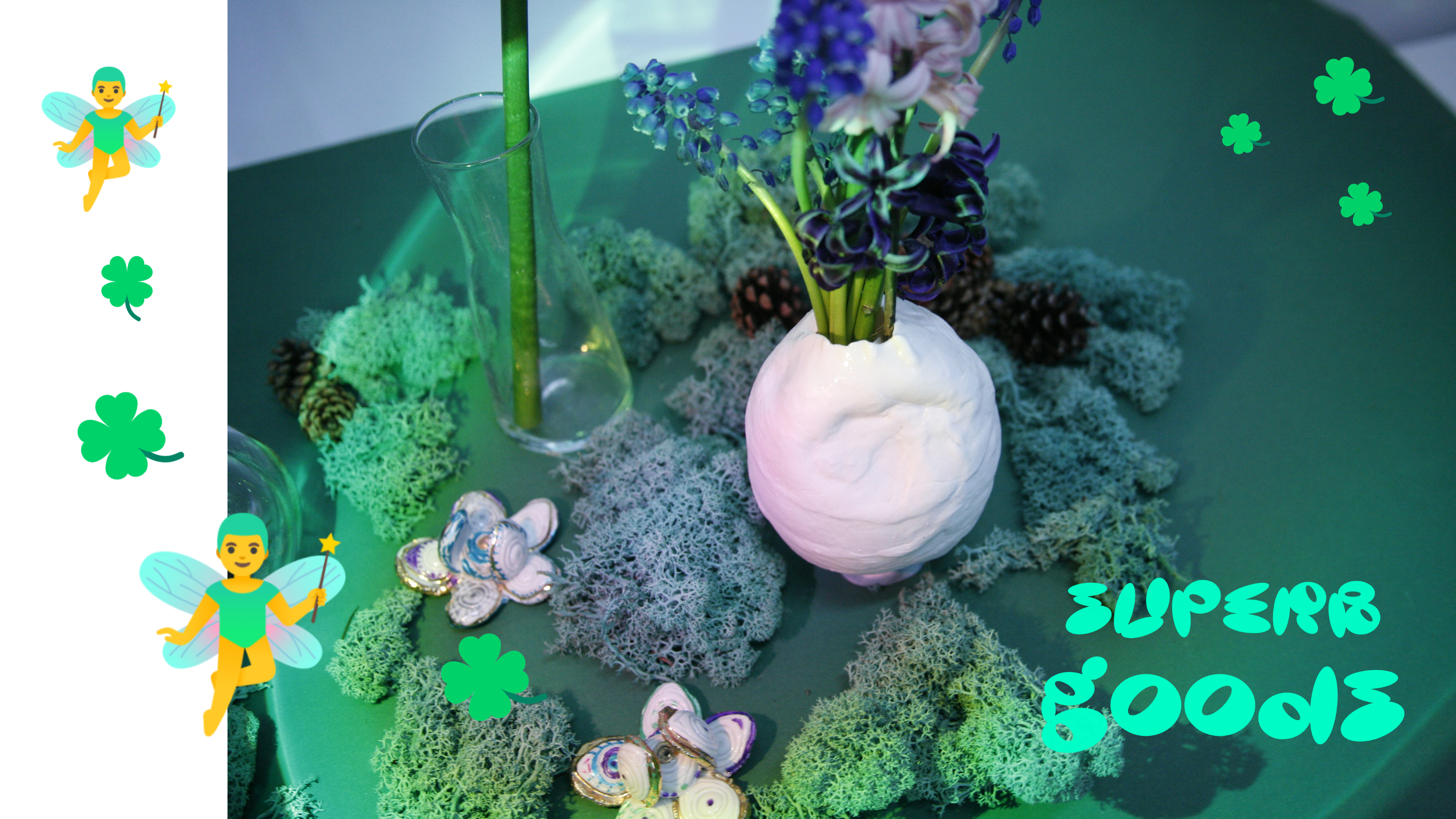 Floral Spirits Feast🌸🌿🌼(vase)