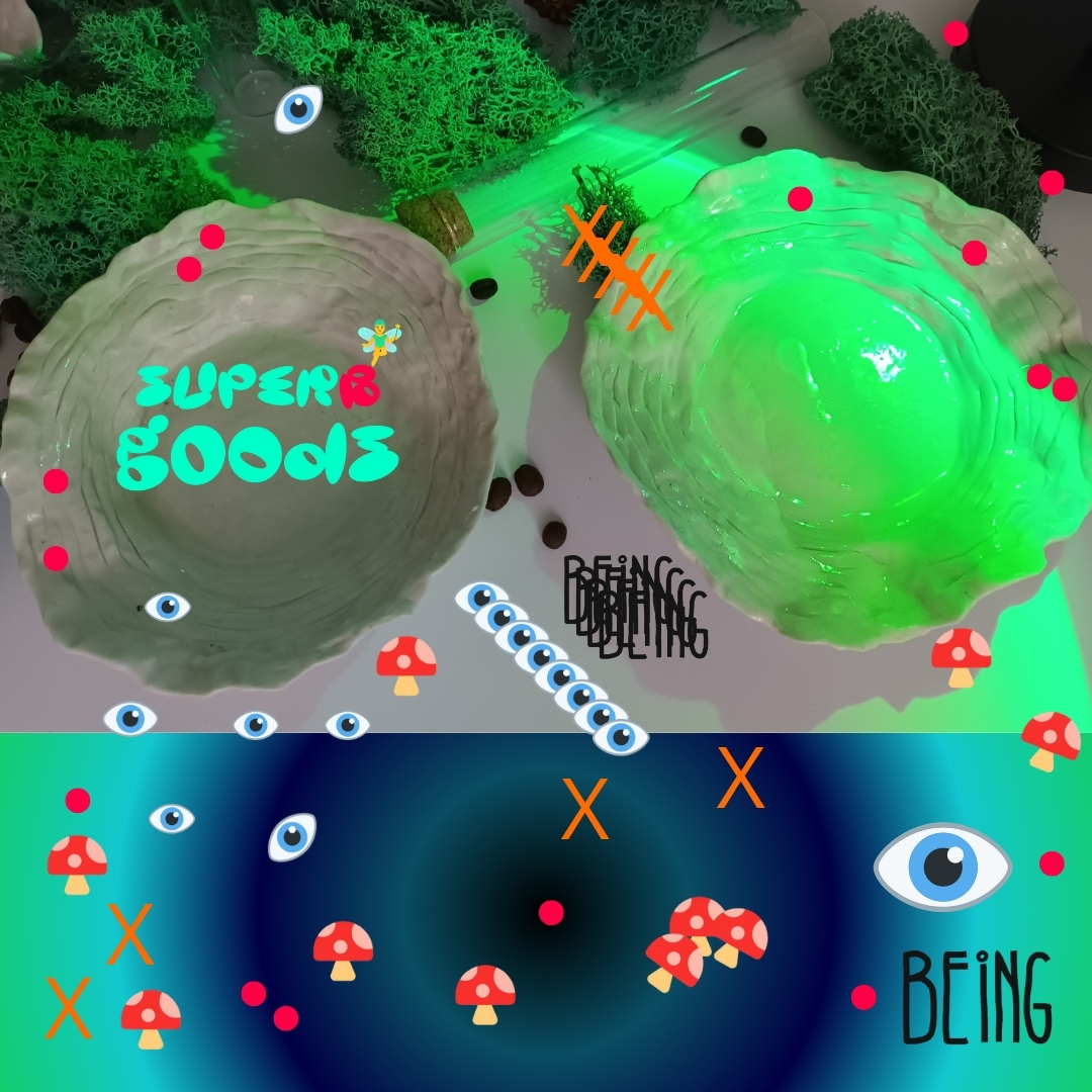 Vandenyno akys_miško grybiena🌊🍄👀🐚🪸🪼🪨👁👀