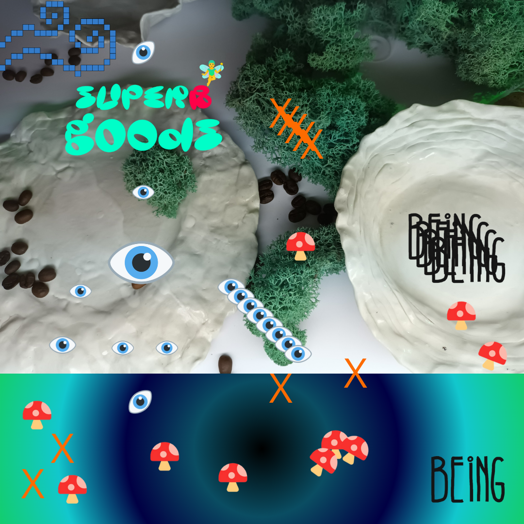 Vandenyno akys_miško grybiena🌊🍄👀🐚🪸🪼🪨👁👀