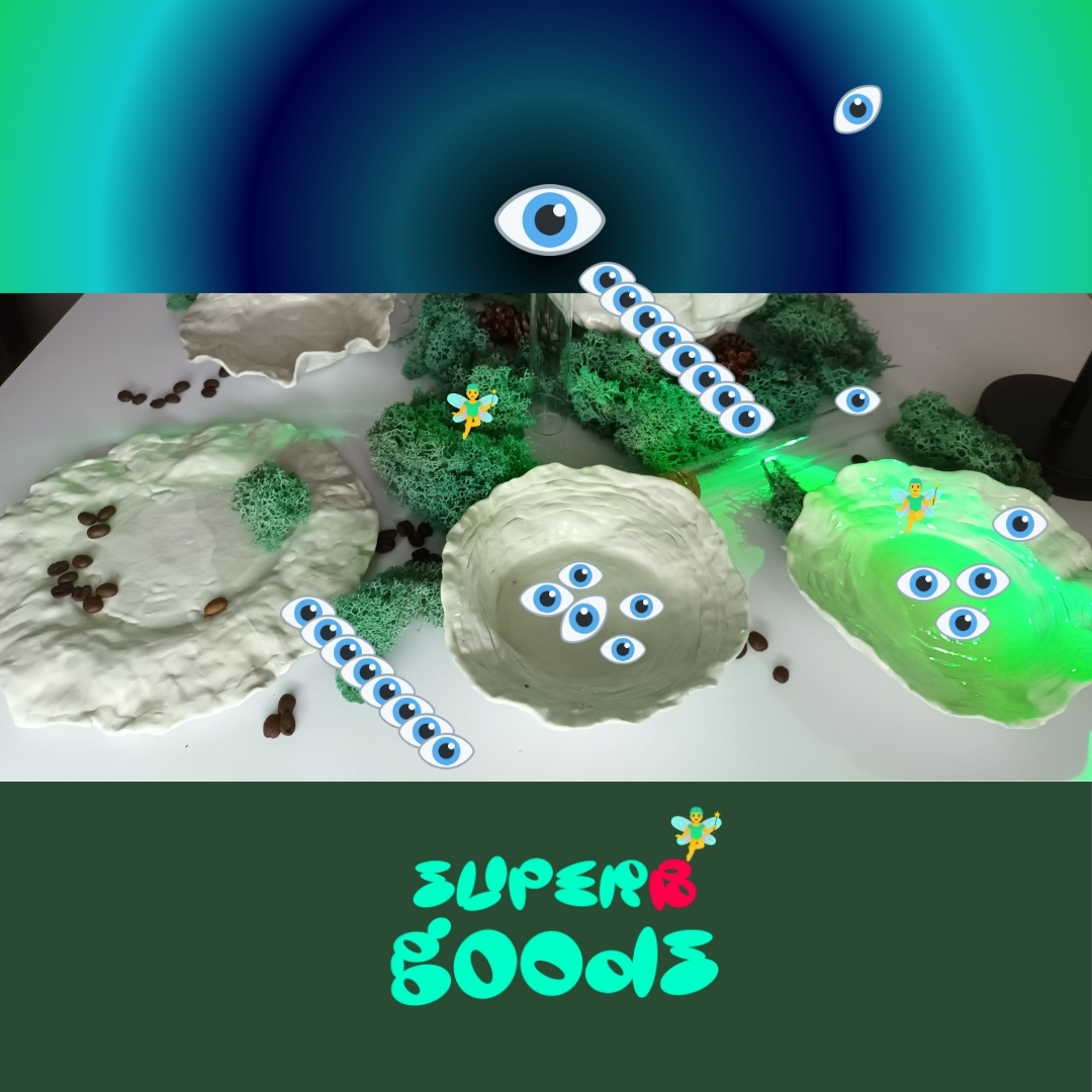 Vandenyno akys_miško grybiena🌊🍄👀🐚🪸🪼🪨👁👀