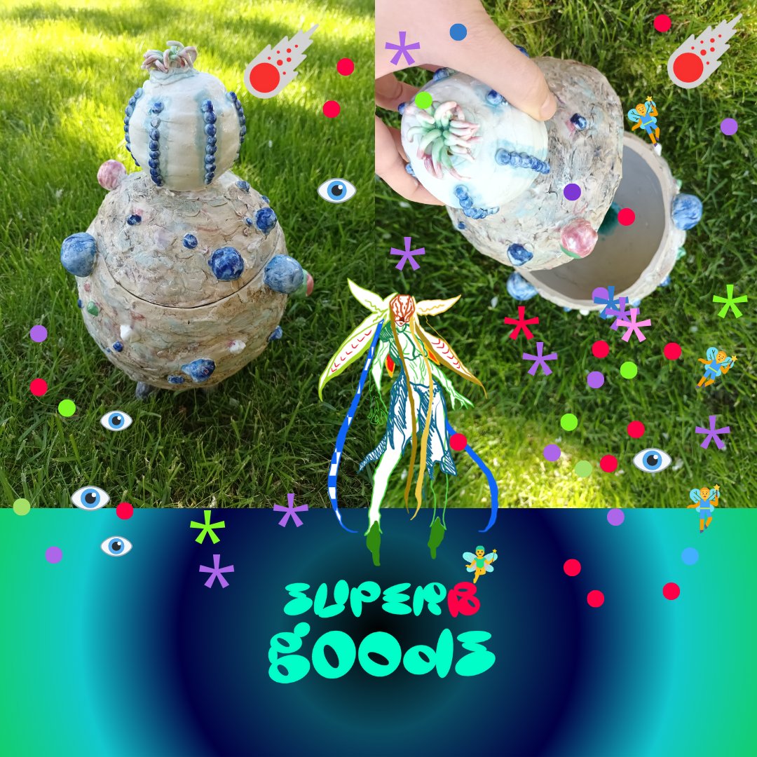 The Great Sea Entity🧚‍♂️🧜‍♂️🧜🧞🧙‍♂️👑🐉🐚🪸🪼🪨Large dish/object made of stoneware and porcelain🧜‍♂️🪨🐚
