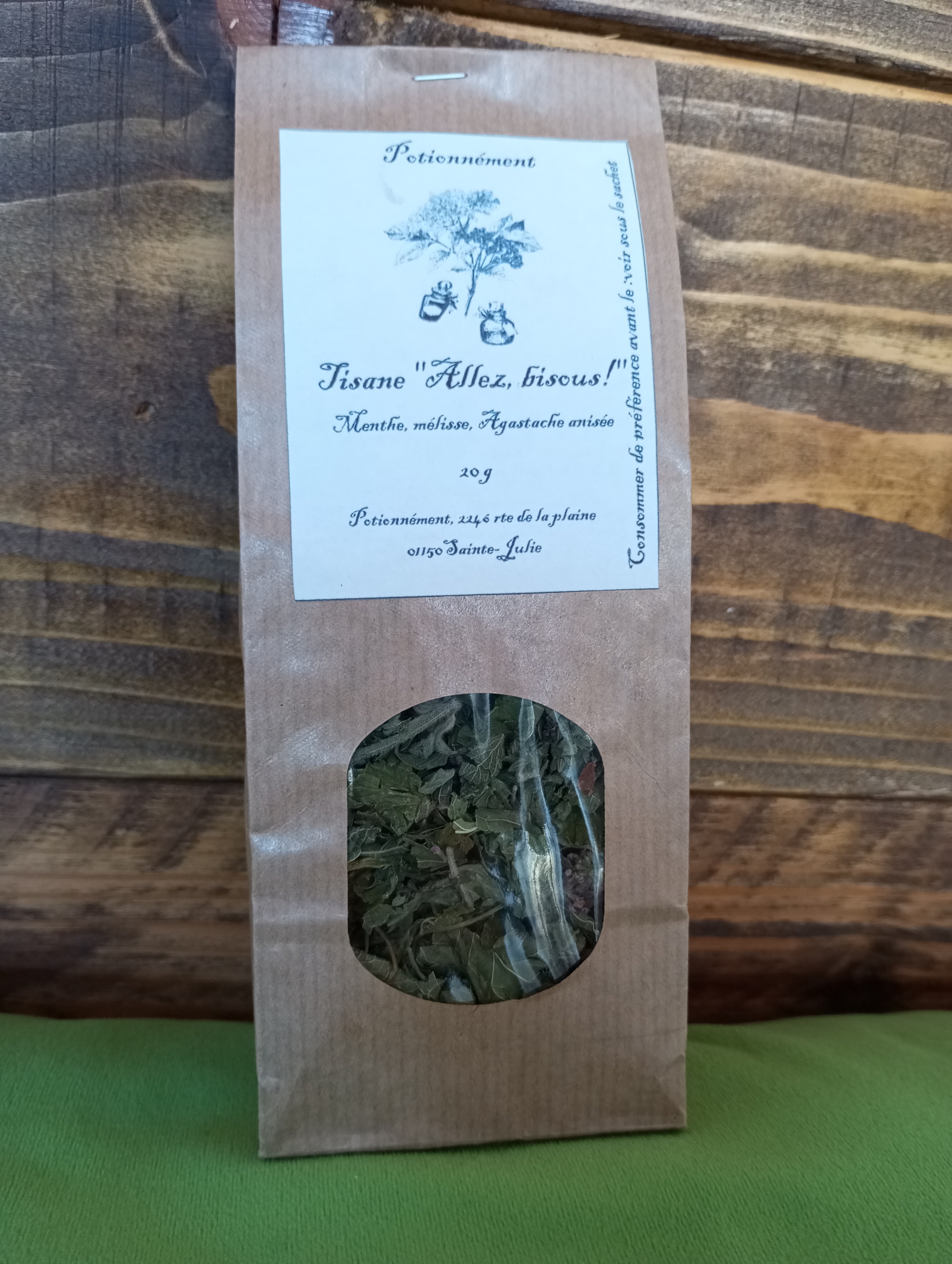 Tisane "Allez, bisous!"