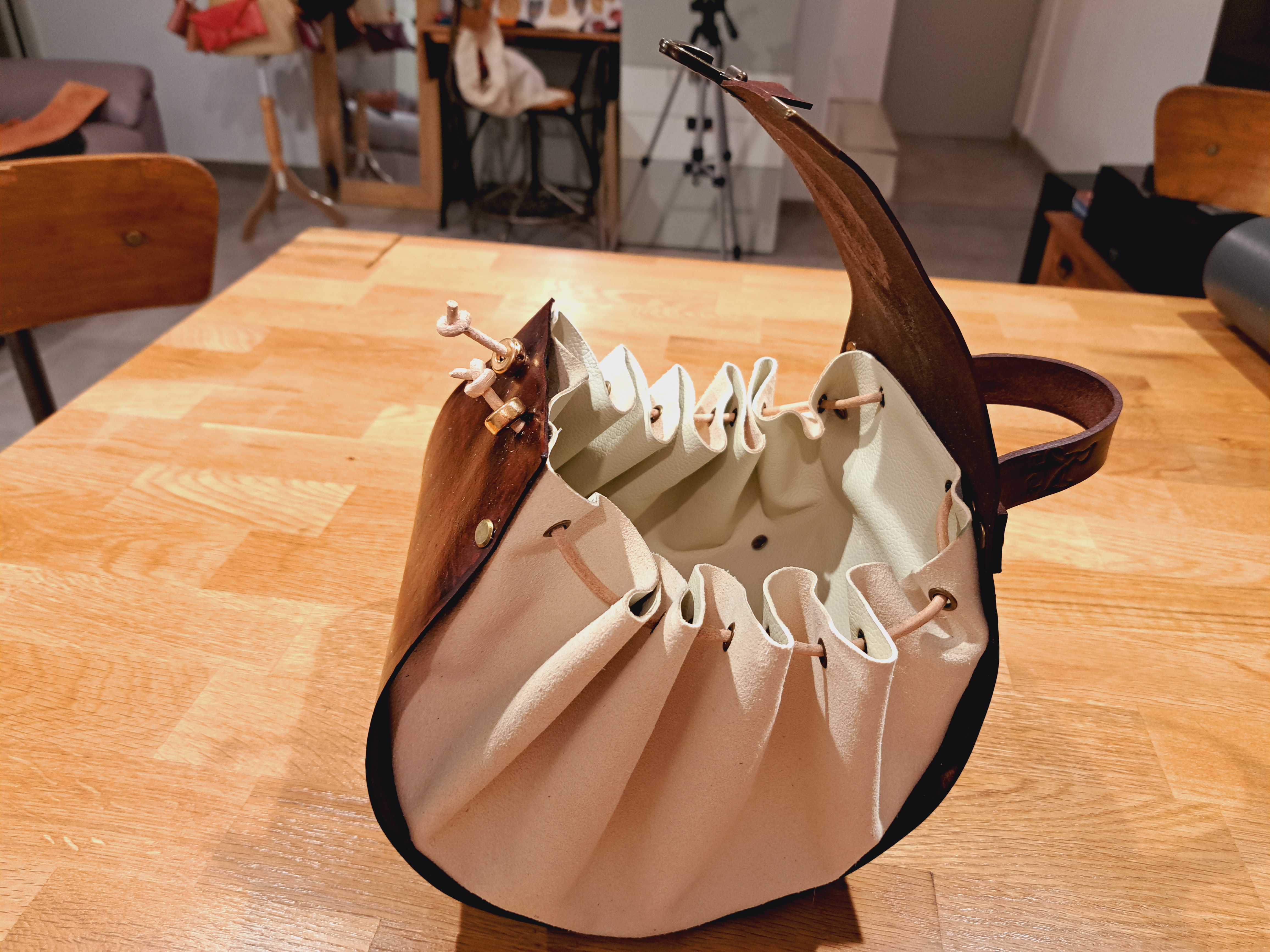 Grand Sac bourse - plusieurs coloris