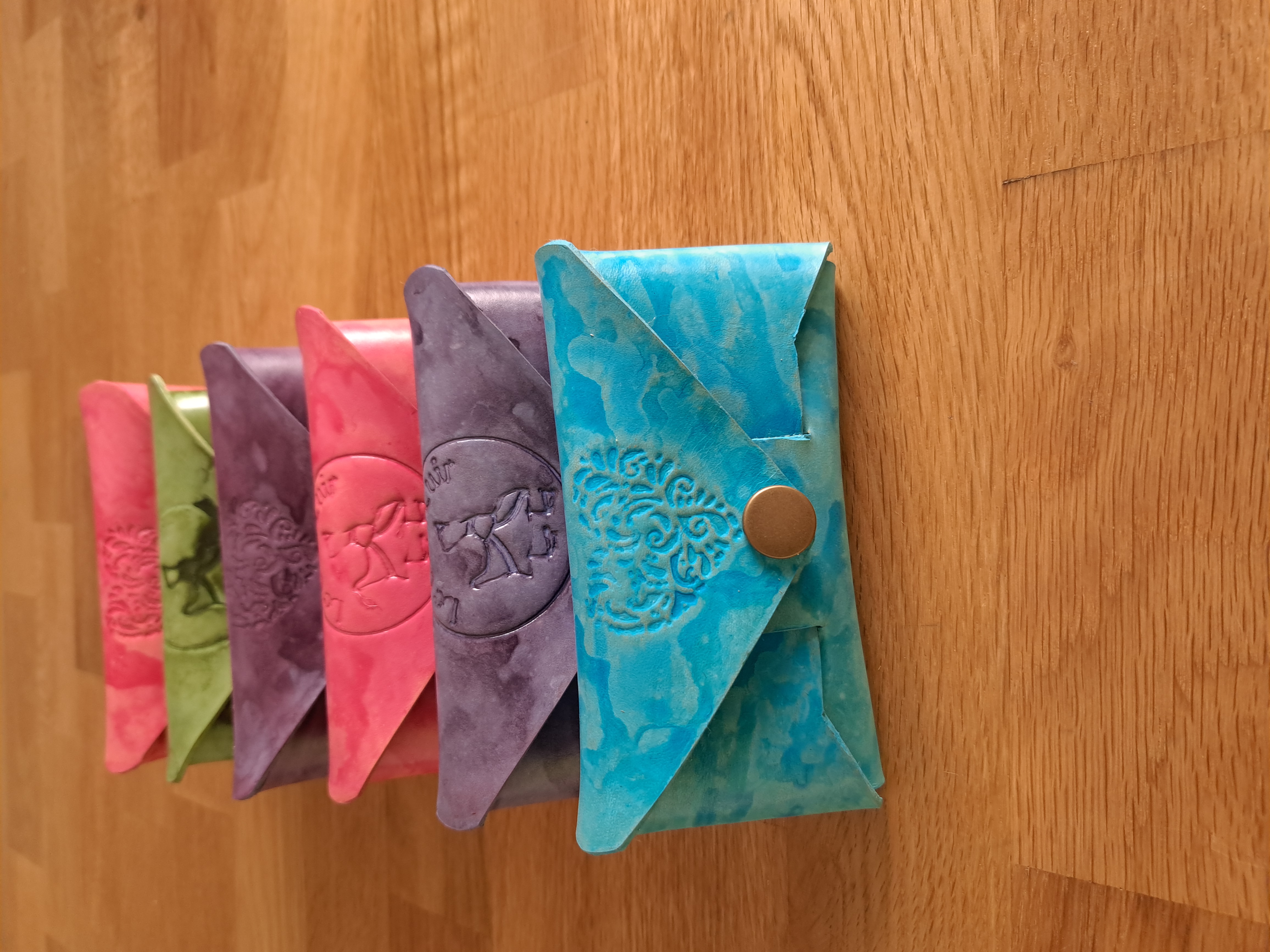 Porte-cartes / porte-monnaies - Gamme "Batik"
