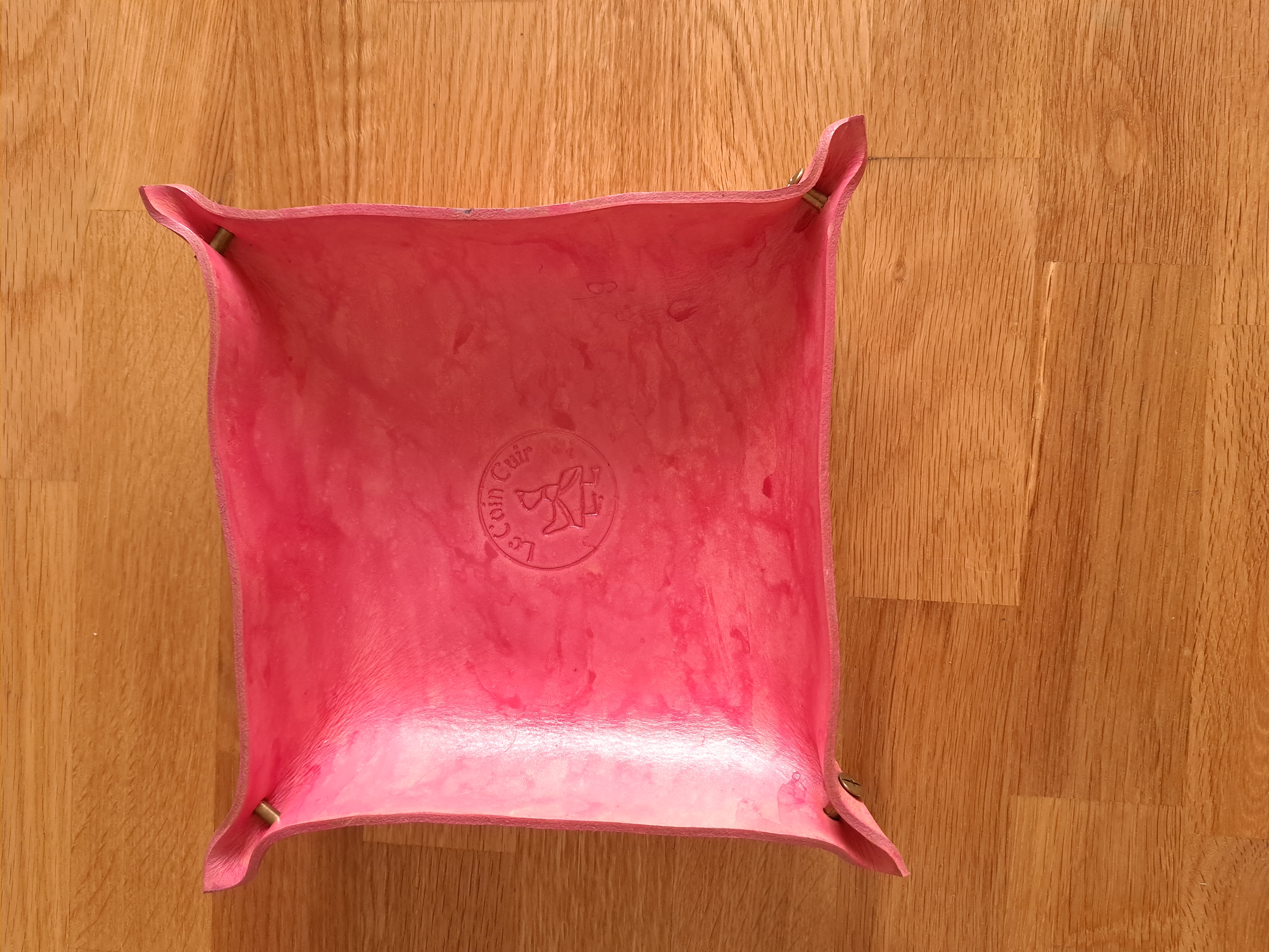 Vide-poche grand modèle / Tapis de dés     Gamme "Batik"