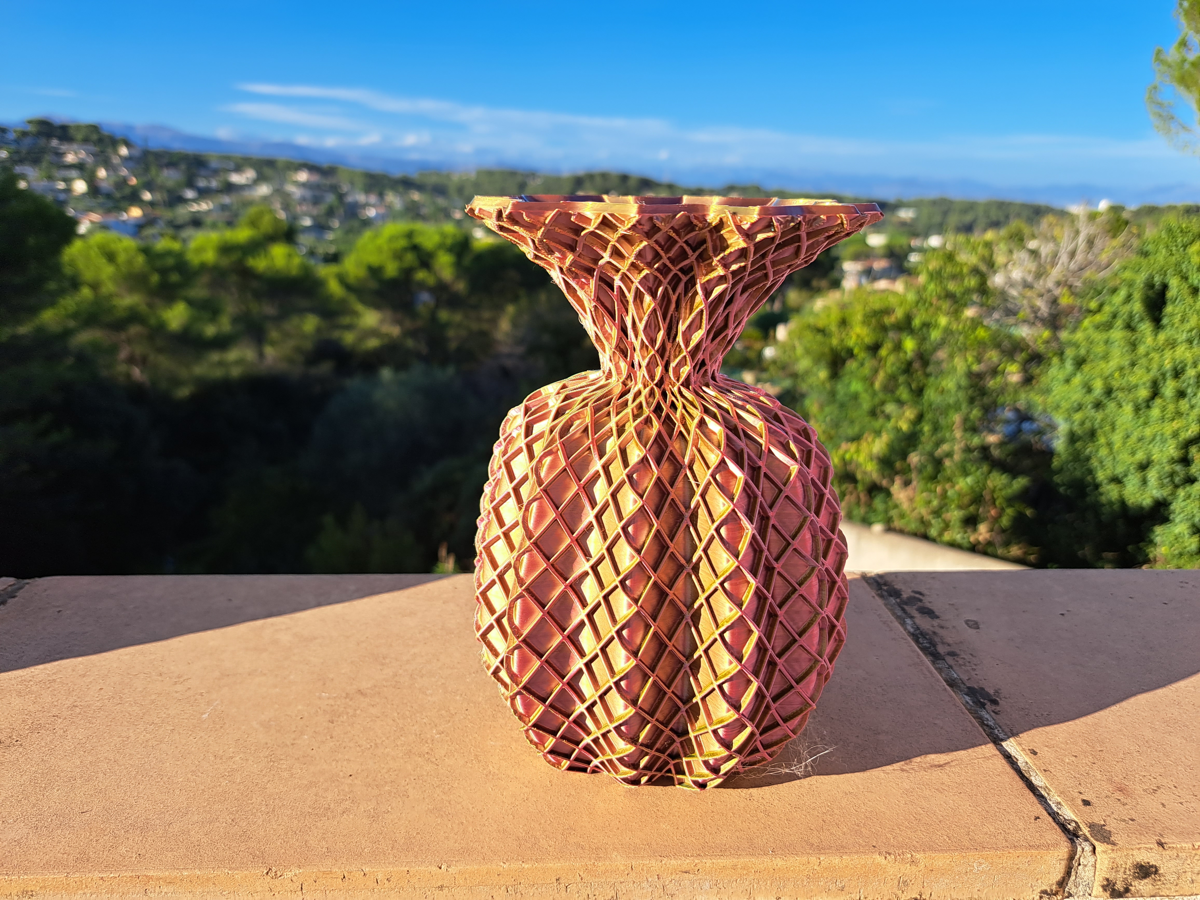 Vase Ananas - plusieurs coloris