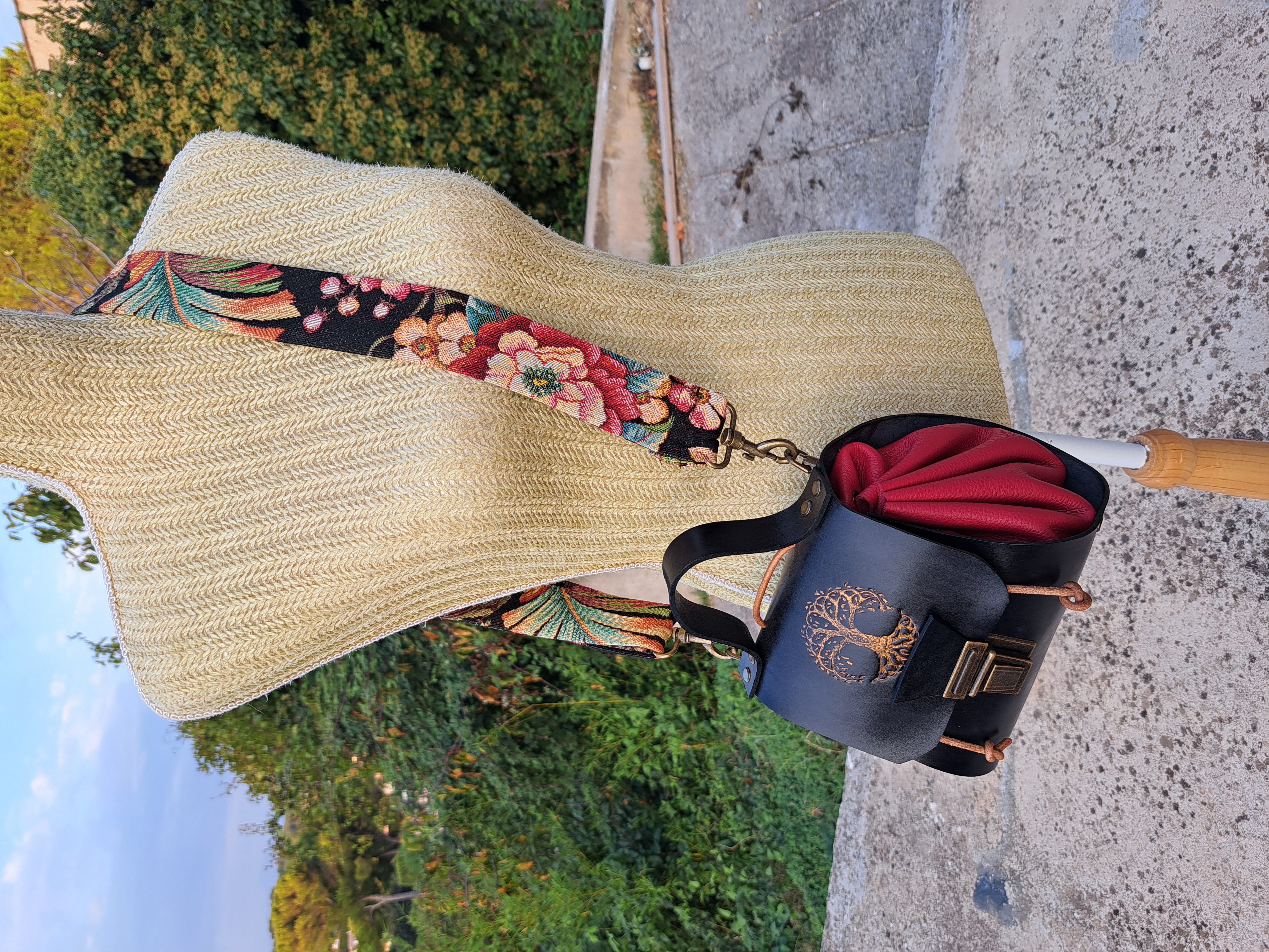 Sac bourse avec dorure - Plusieurs coloris