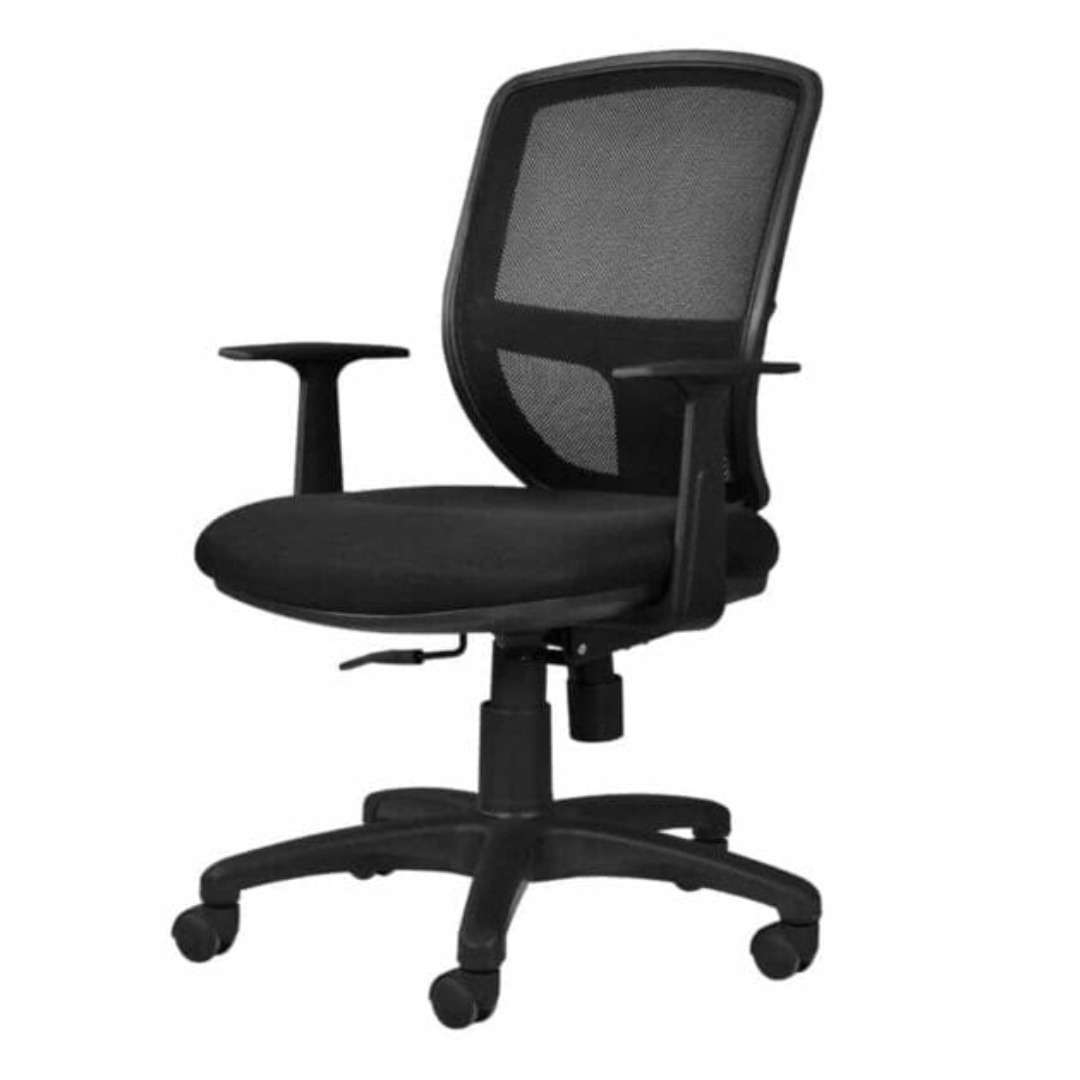 SILLA OPERATIVA NEGRO MESH