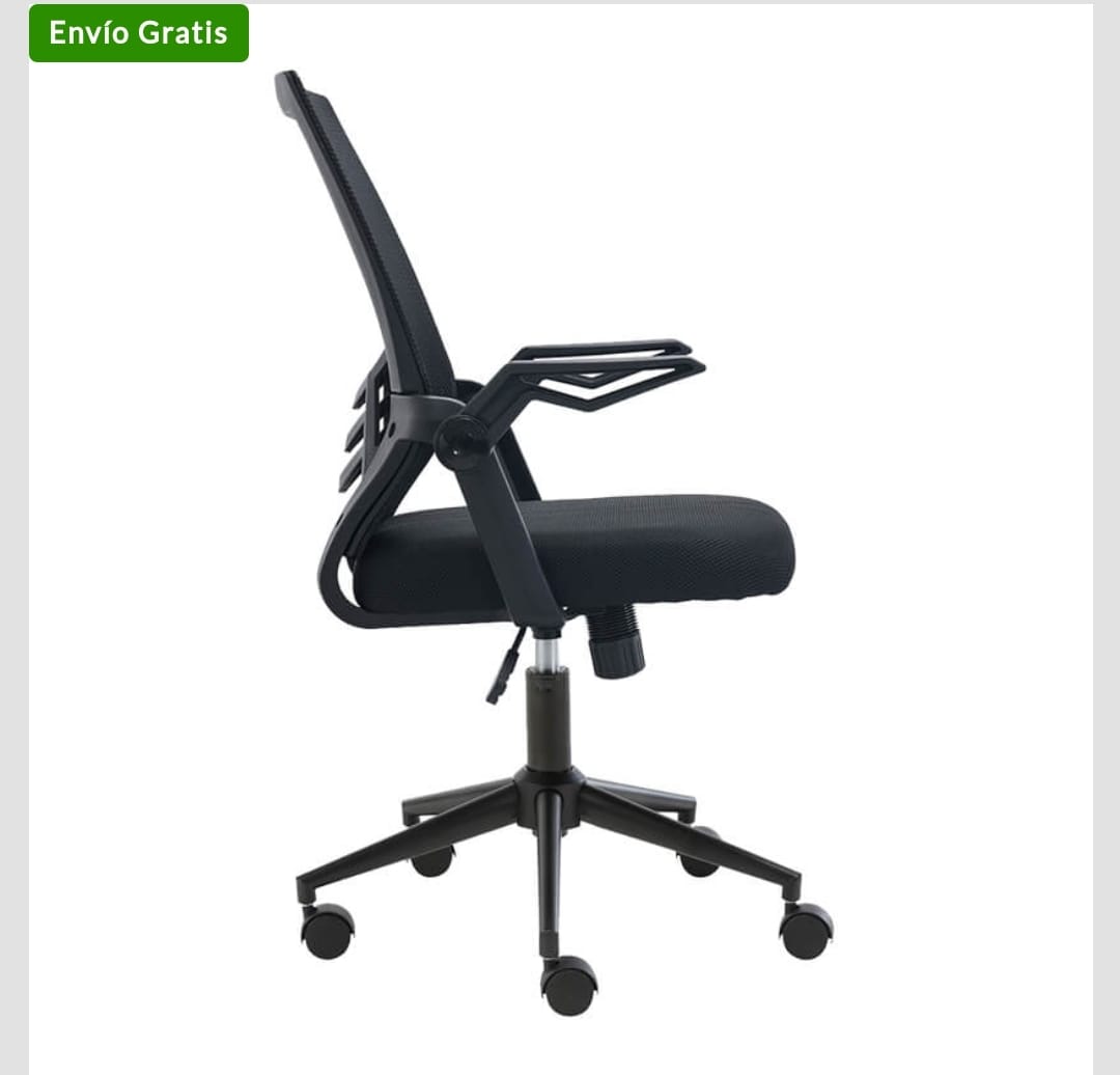 SILLA OPERATIVA NITRO ABATIBLE