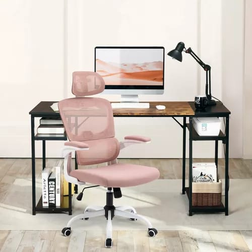 SILLA DE OFICINA RUSI PINK