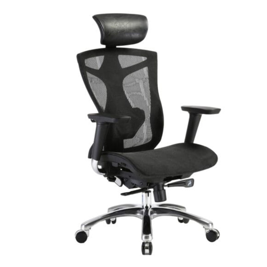 Silla Ejecutiva S1 Mesh Negro