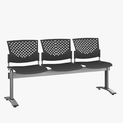 Banca Tyoken 3 Plazas Gris Oxford