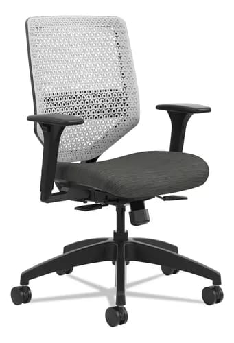 Silla Ejecutiva Solve Respaldo NegroAsiento Gris CB