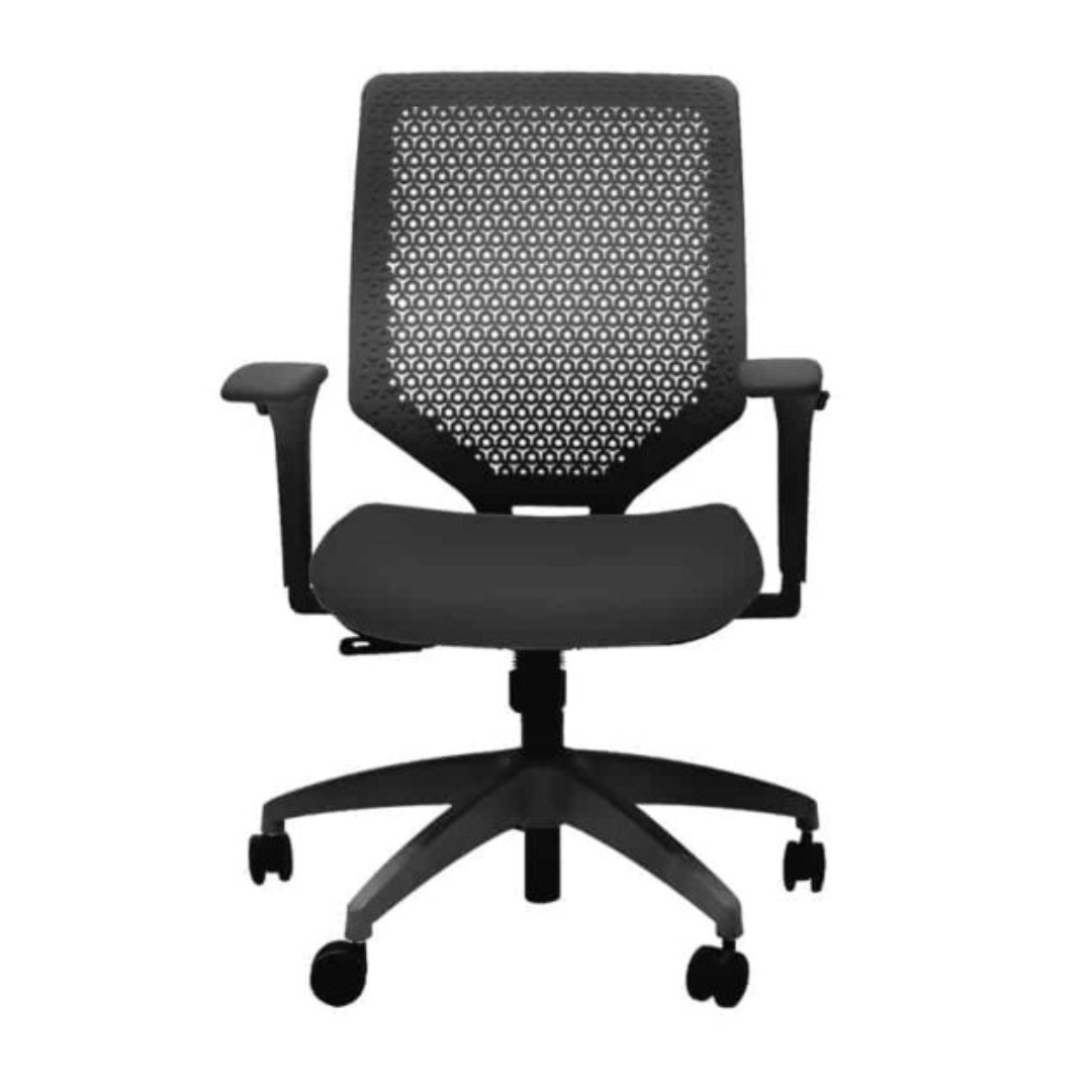 Silla Ejecutiva Solve Respaldo NegroAsiento Negro