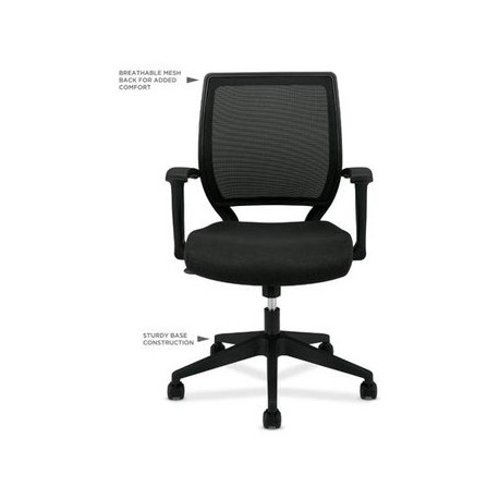 Silla Operativa Con Respaldo Mesh