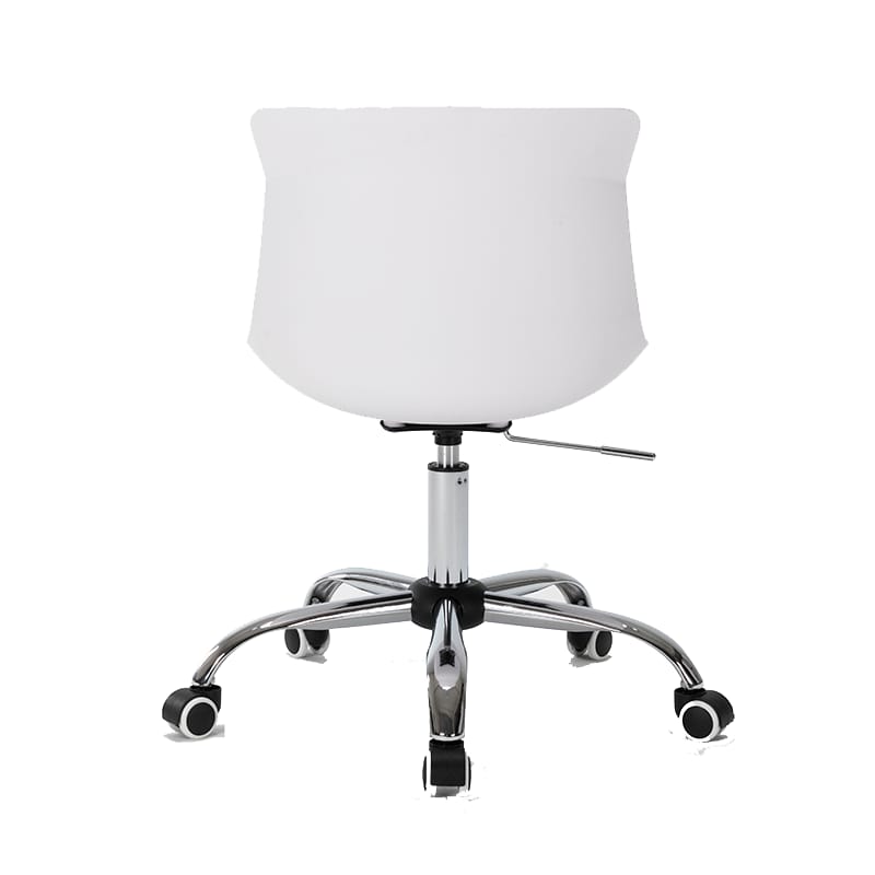 SILLA OPERATIVA EAMES ACOLCHONADA BLANCO