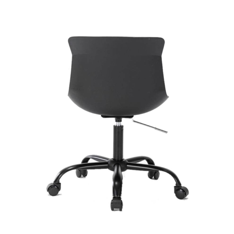 SILLA OPERATIVA EAMES ACOLCHONADA NEGRO
