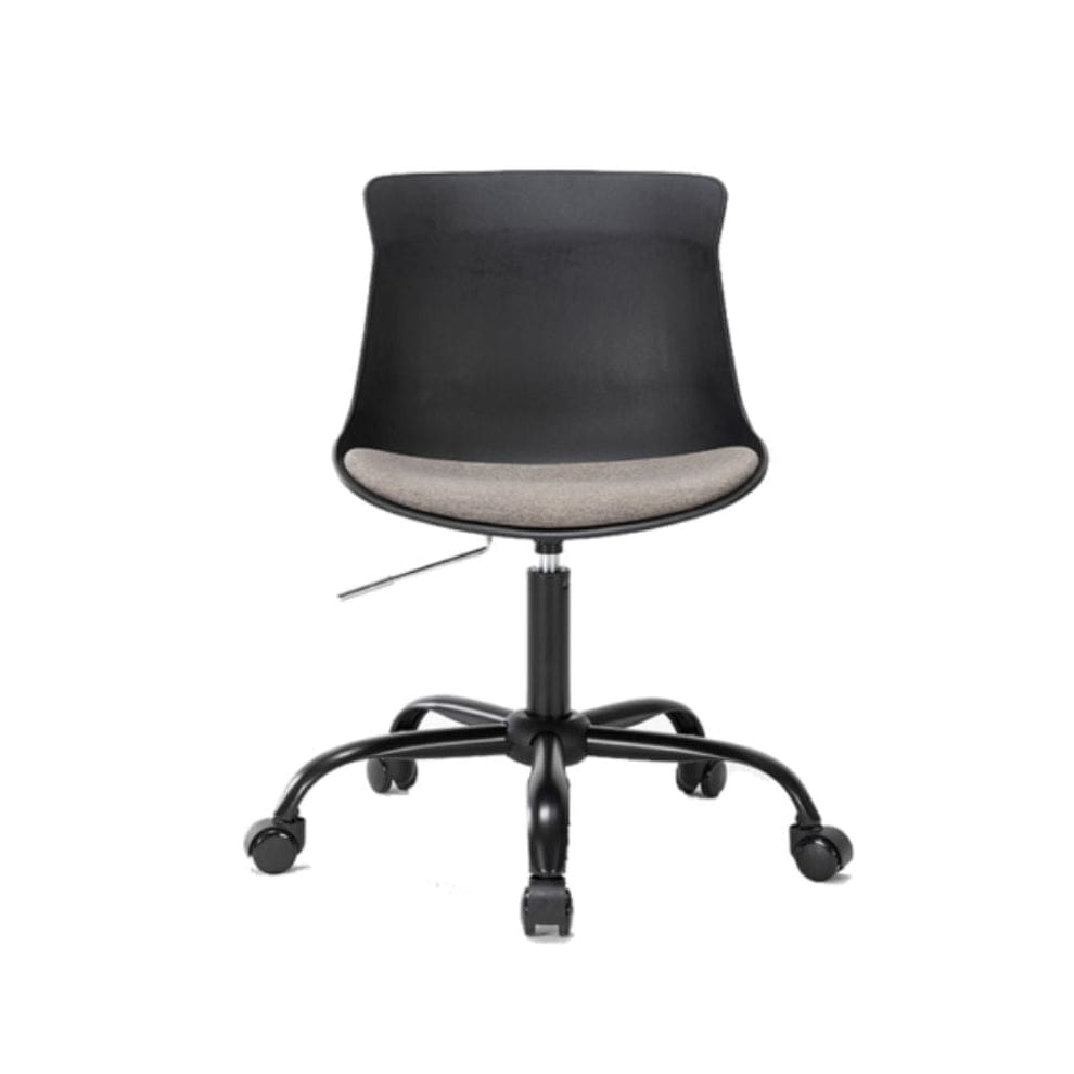 SILLA OPERATIVA EAMES ACOLCHONADA NEGRO