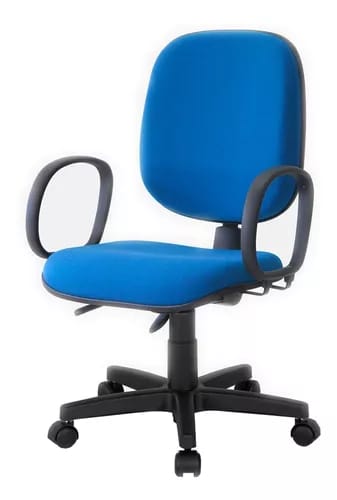 Silla Secretarial Con Brazos Regia