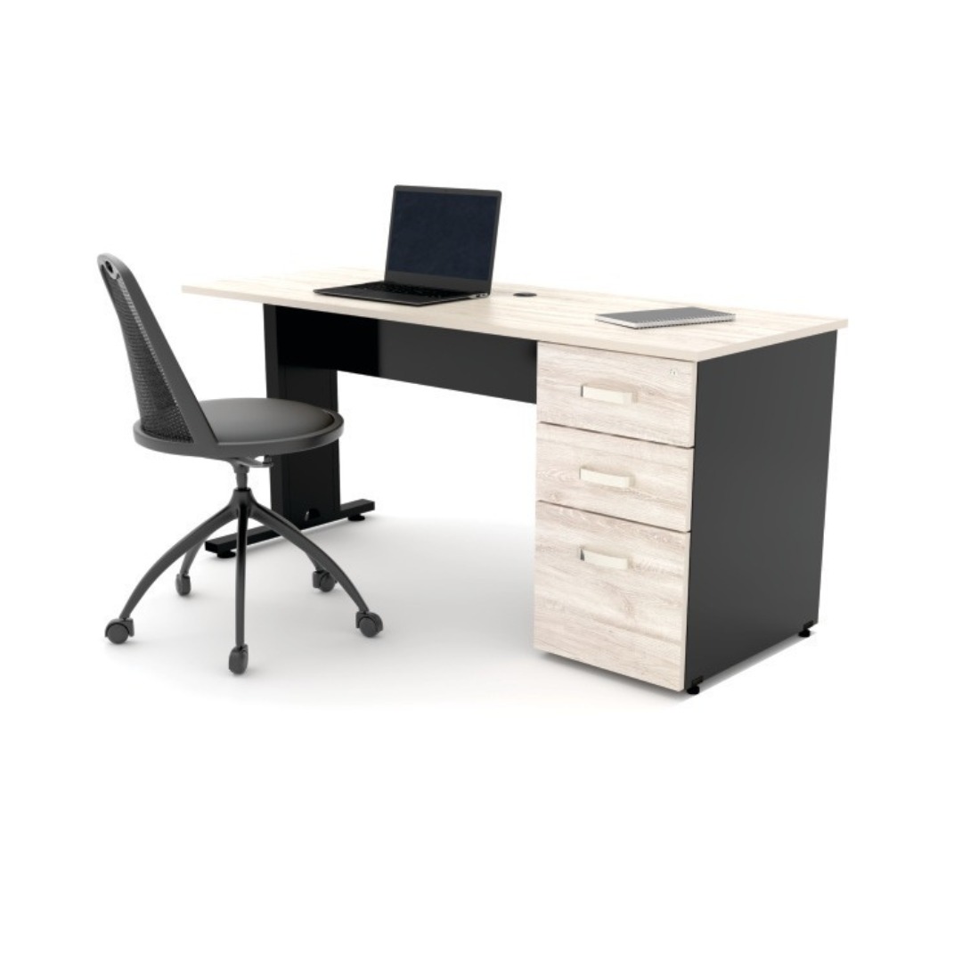 ✅ Escritorio Ejecutivo Valka Recto 160 cm